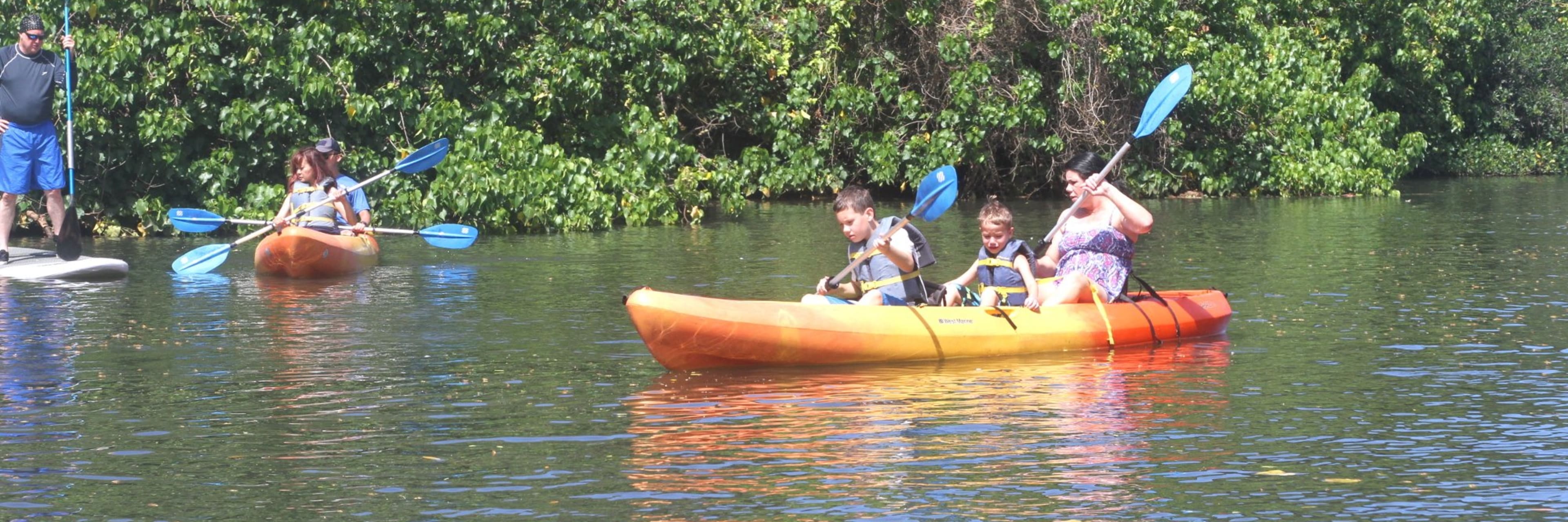 3h Kayak or Stand Up Paddle Board Rental Oahu
