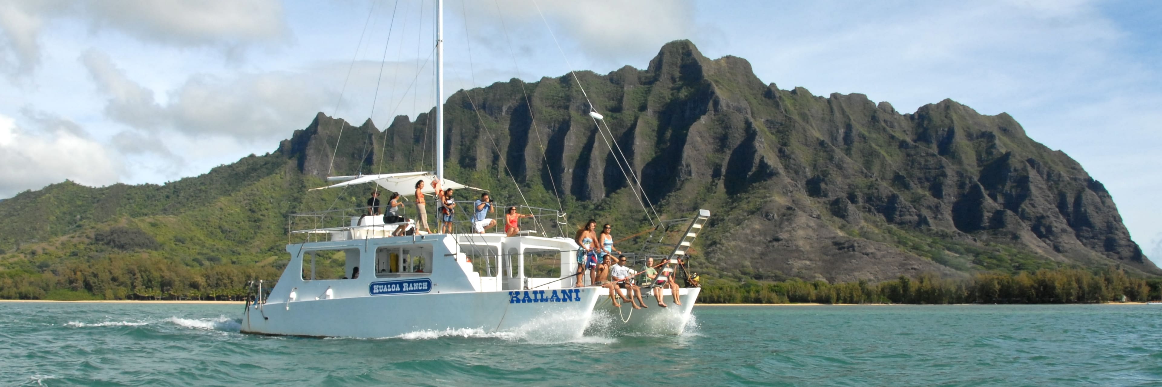 Kualoa catamaran