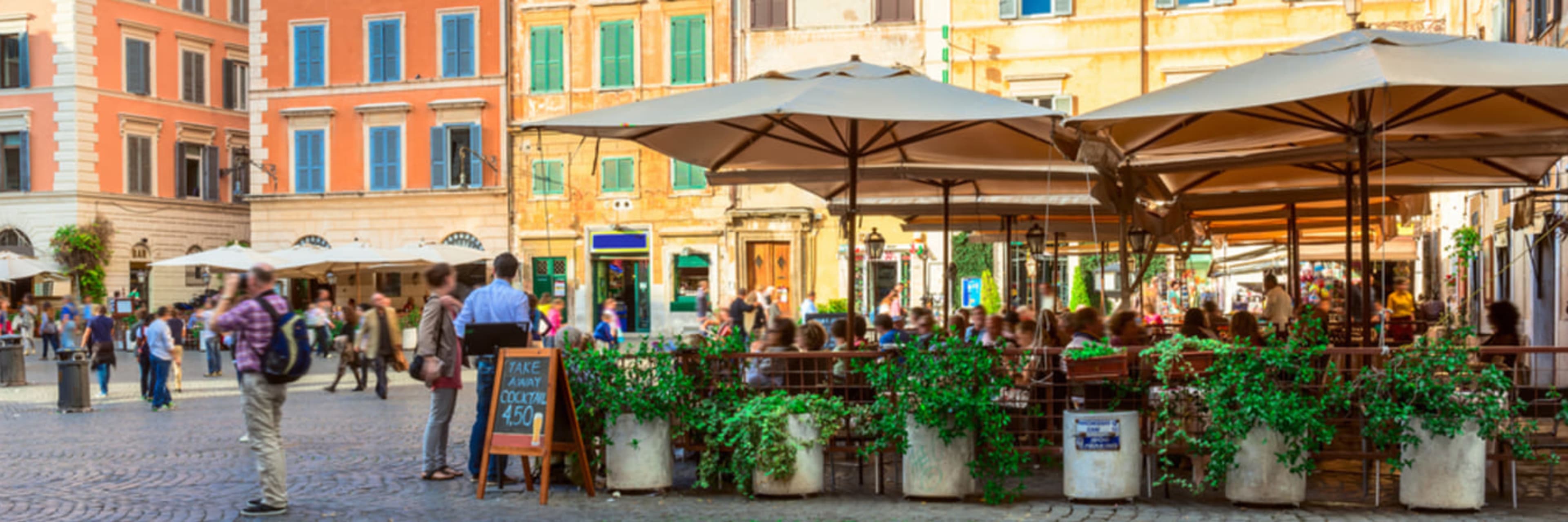 Trastevere market.