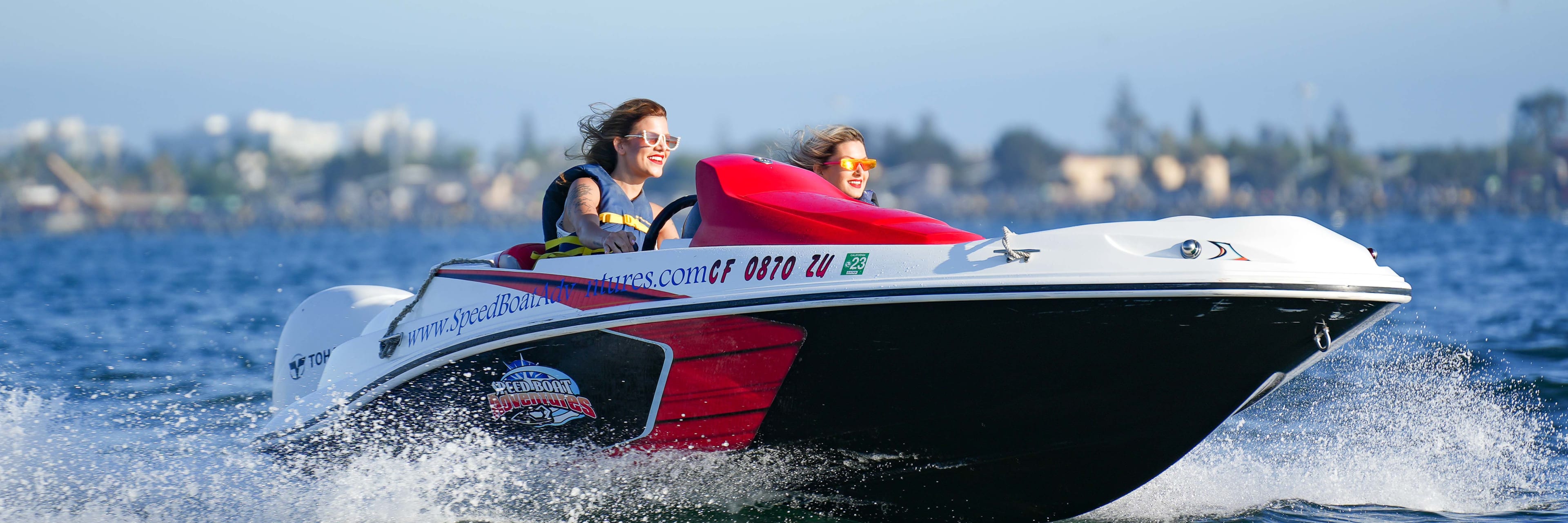 San Diego speedboat