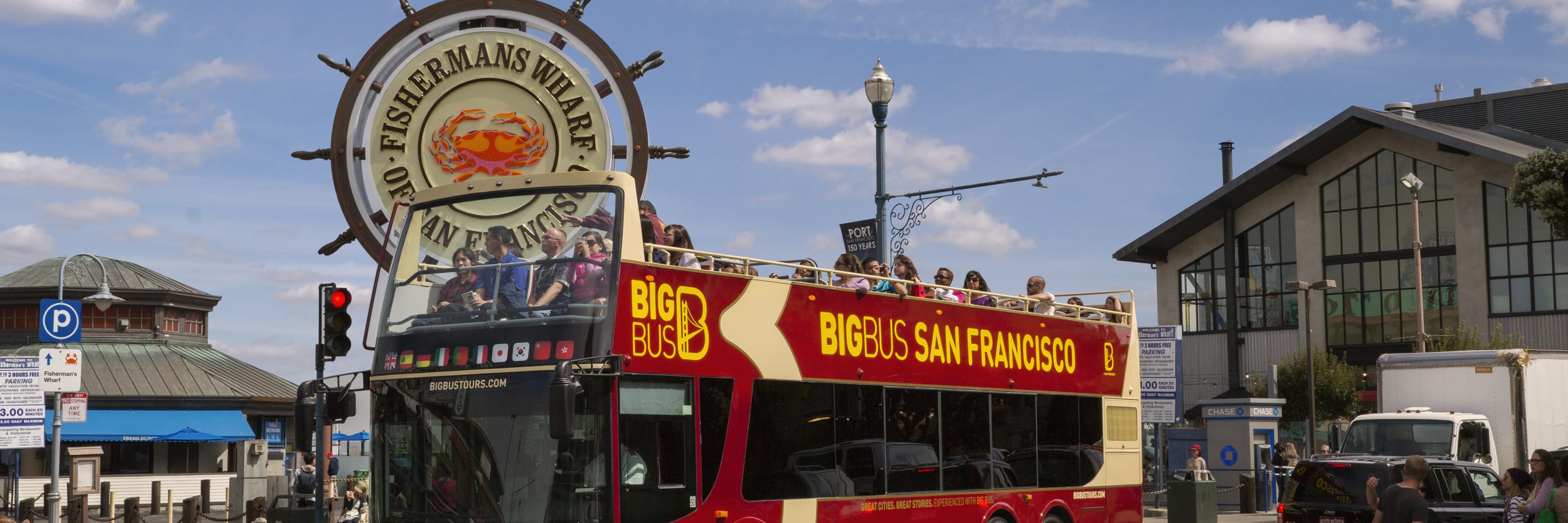 Hop On Hop Off Big Bus San Francisco