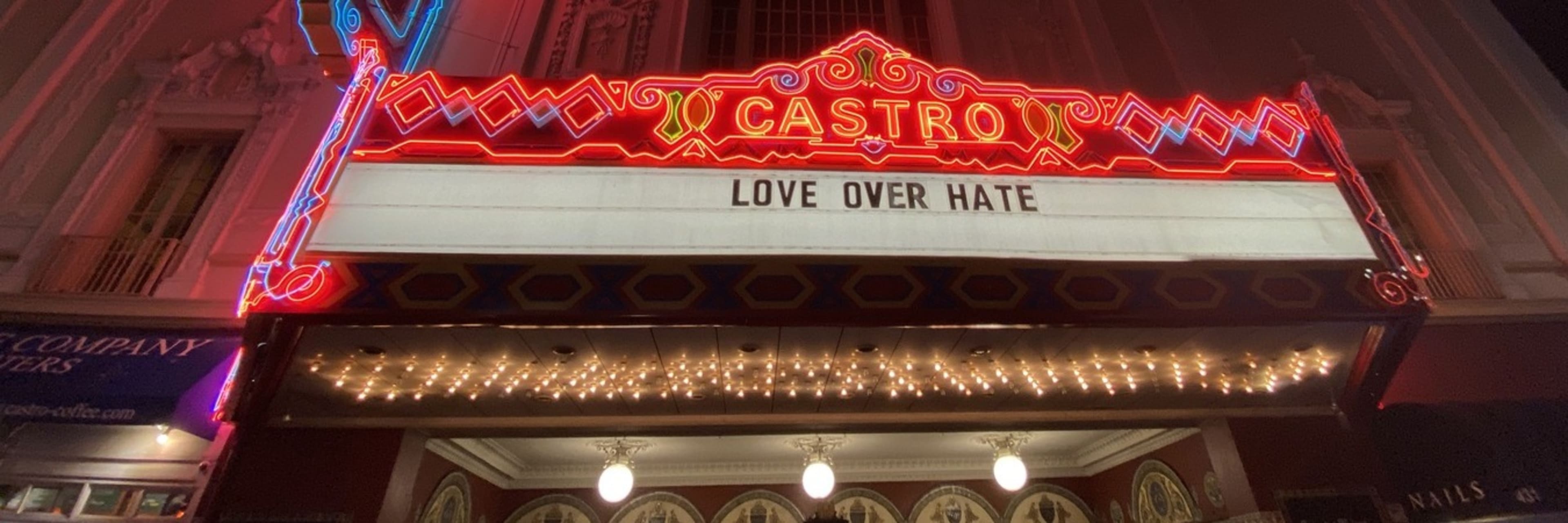 The legendary Castro Theatre in San Francisco.