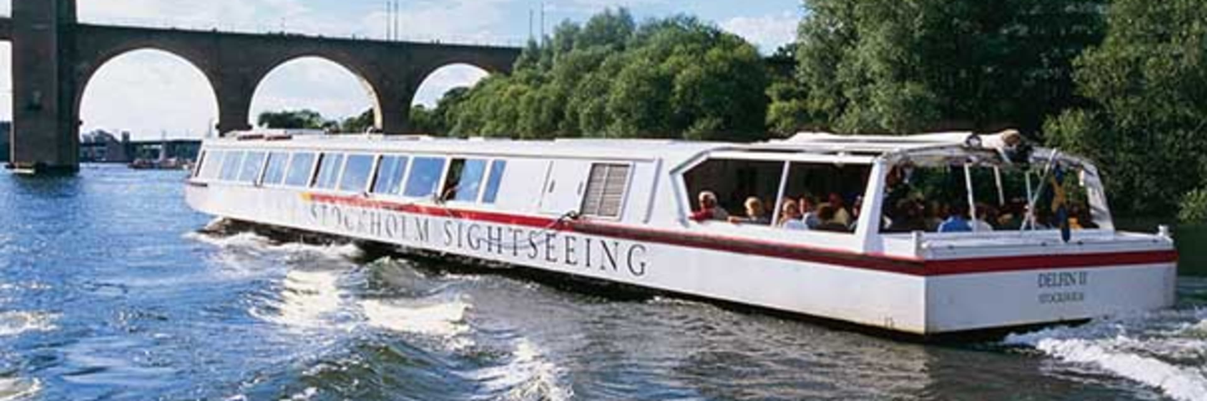 Royal Canal Boat Tour Stockholm