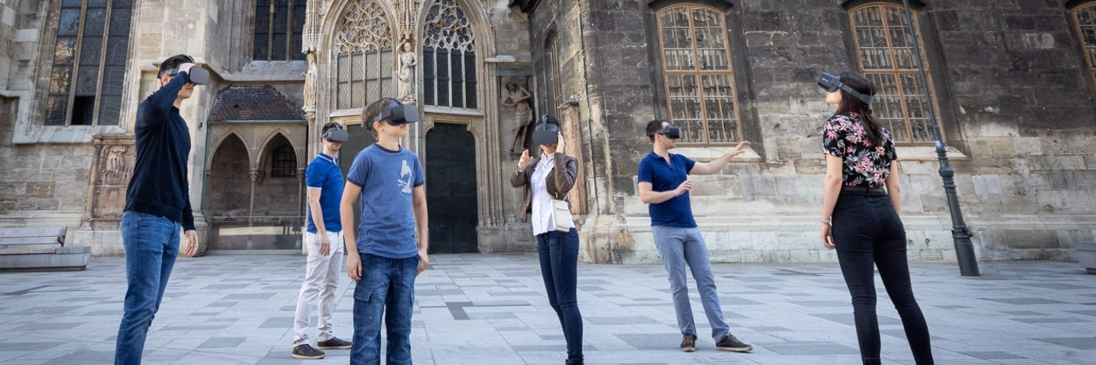 VR walking tour