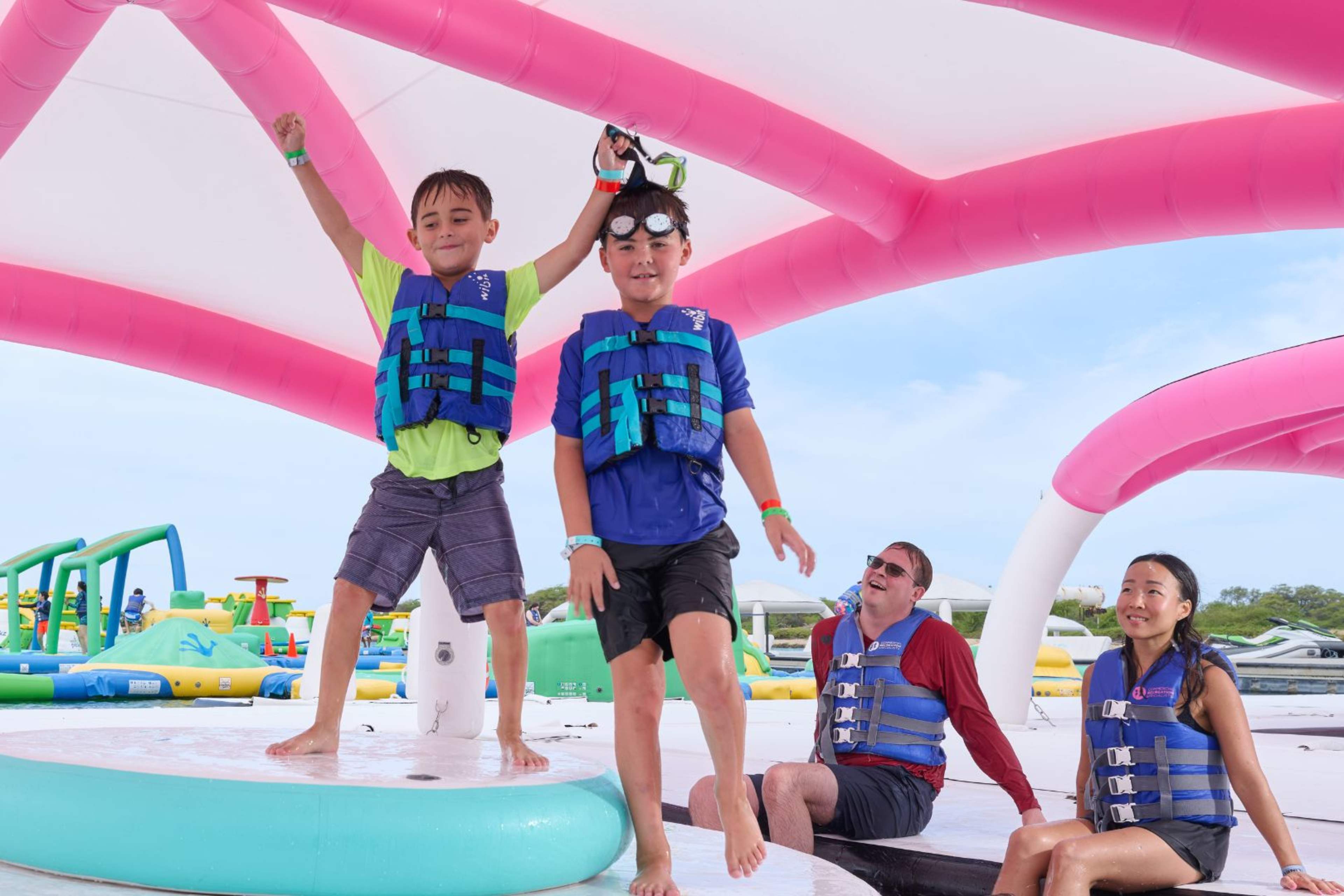 Wai Kai Lagoon Paddle Pass & Ohana Splash Pad Experience