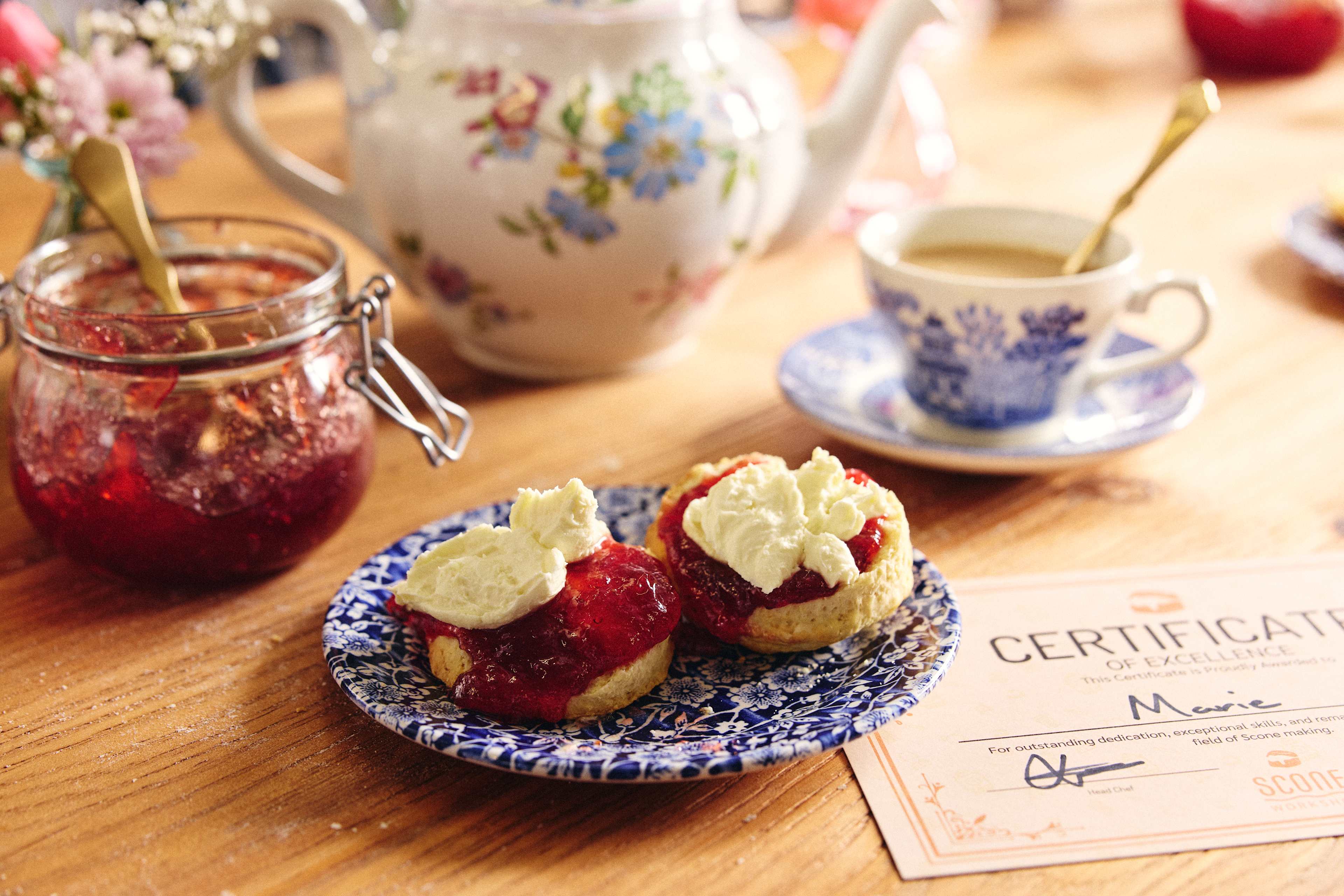 Traditional English Scone Making and Tea Workshop
