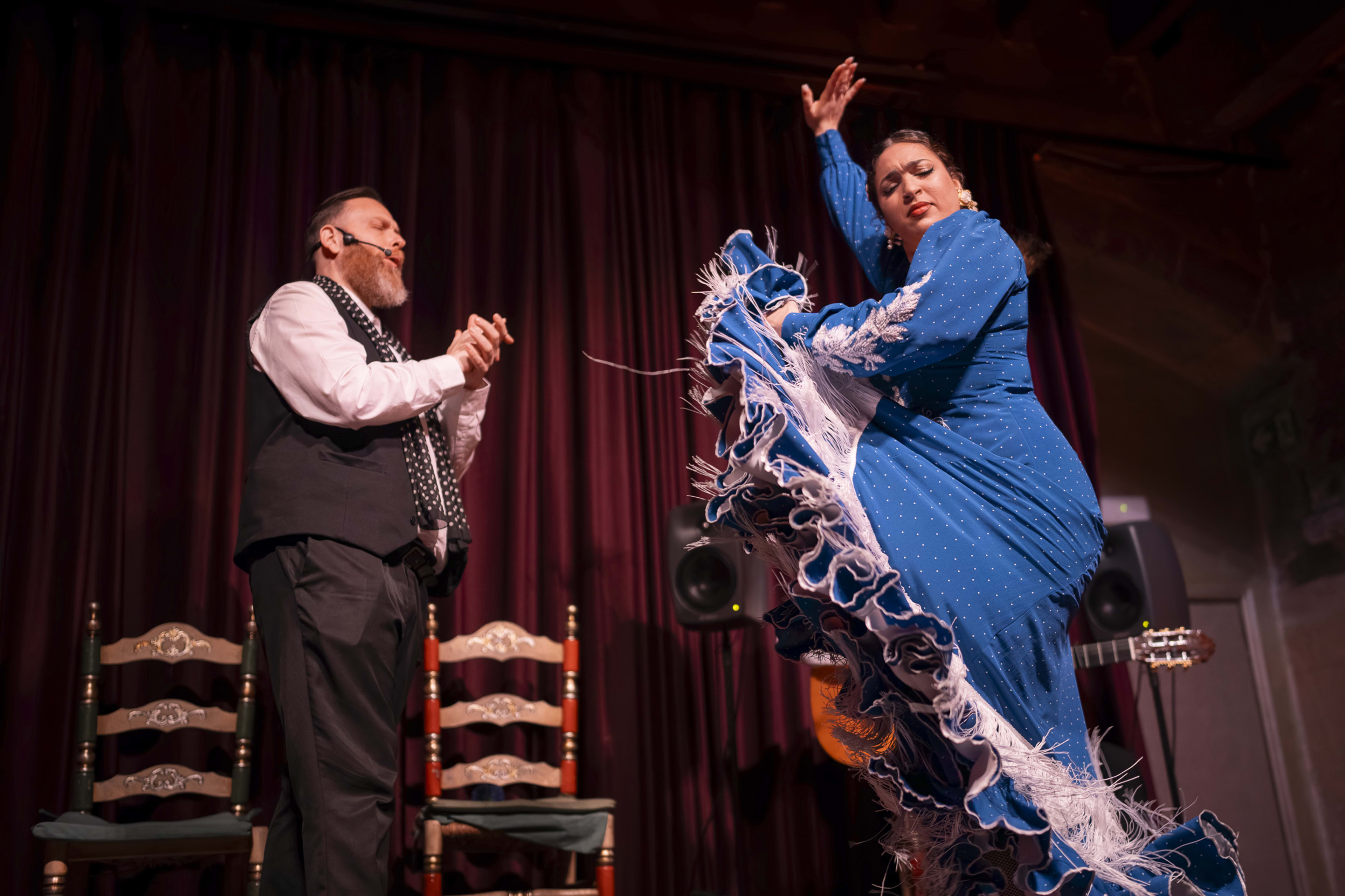 Flamenco show with drink
