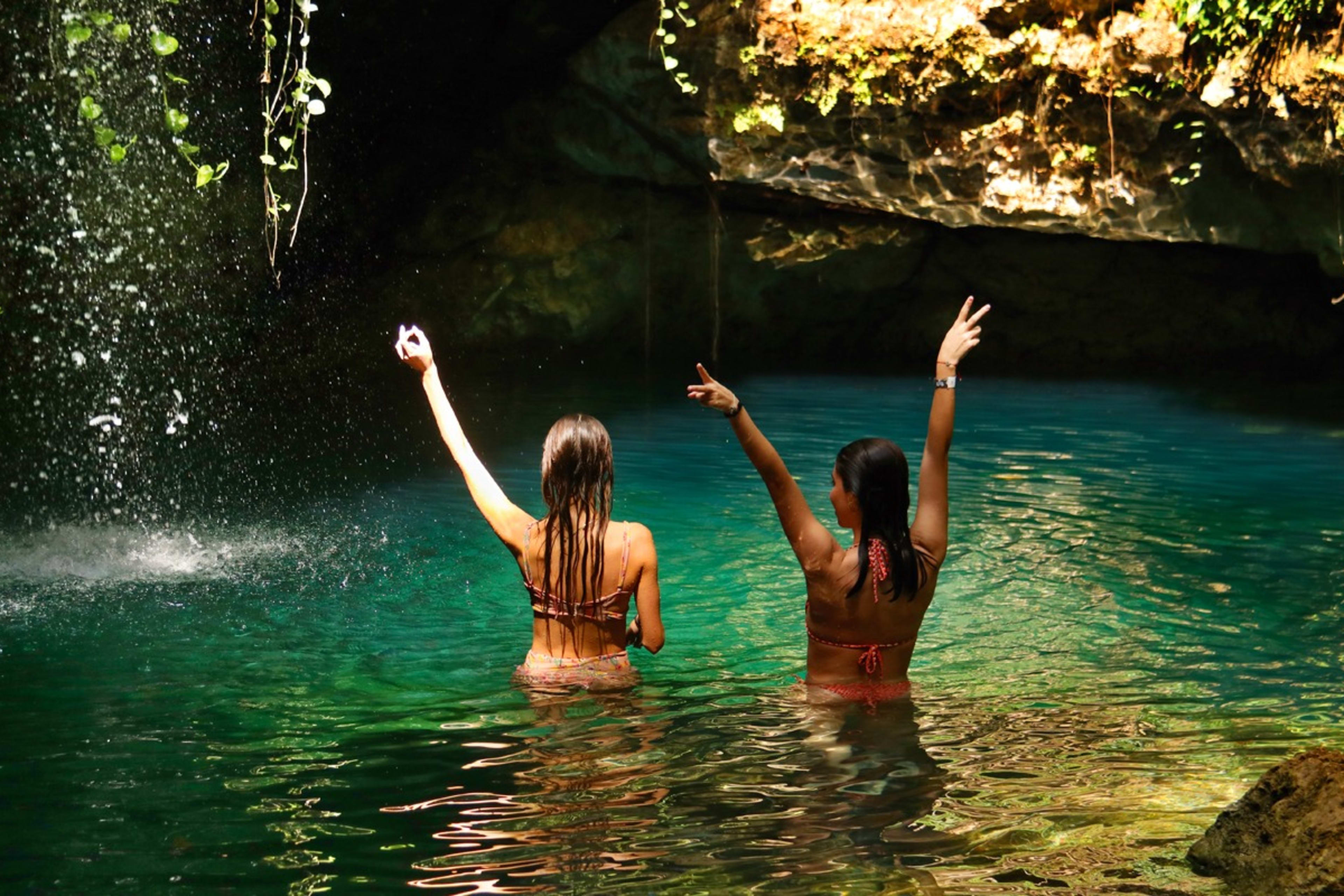 ATV, Zipline & Cenote Half Day with Transportation
