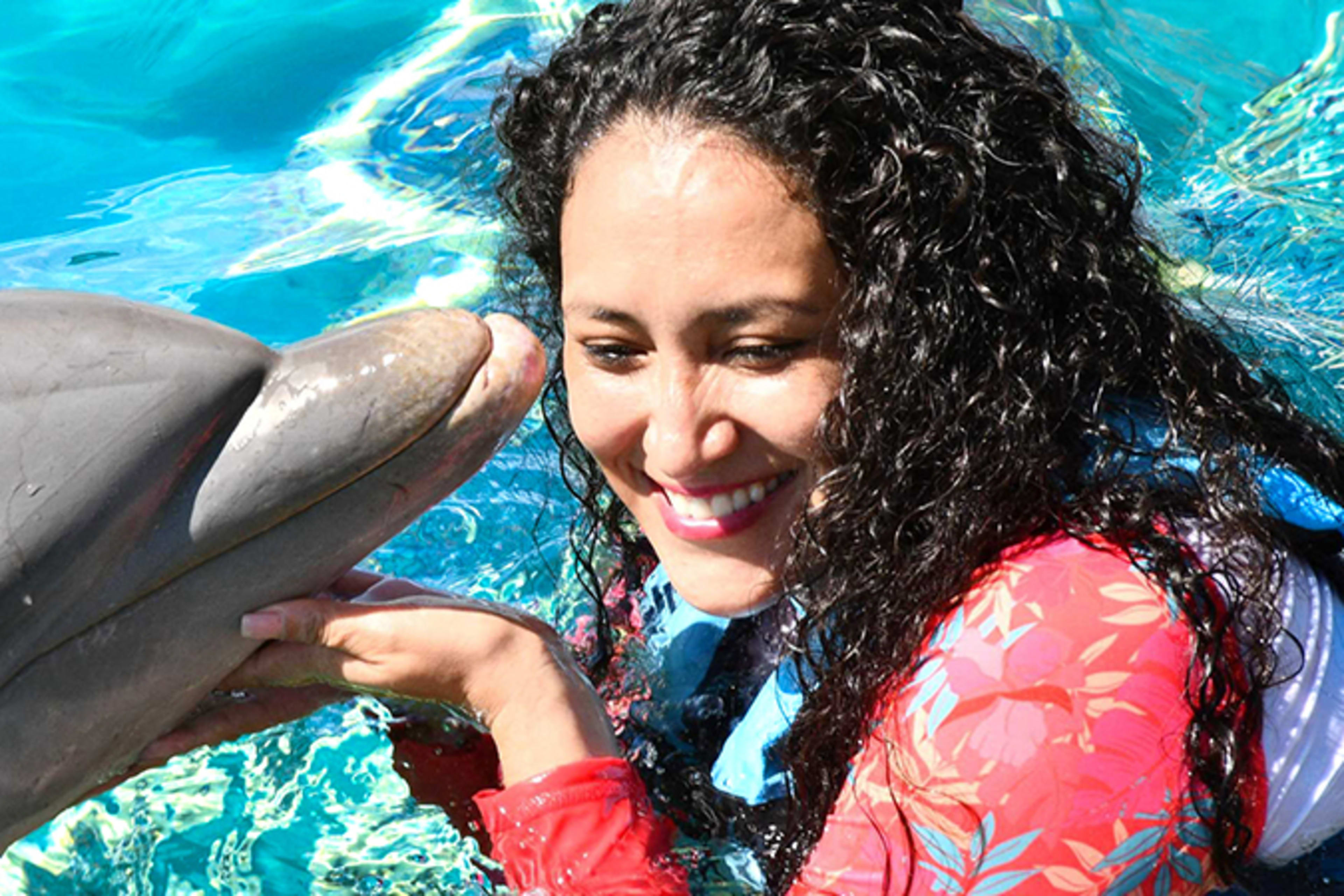 Encuentro con delfines en Playa Maroma + acceso al club de playa