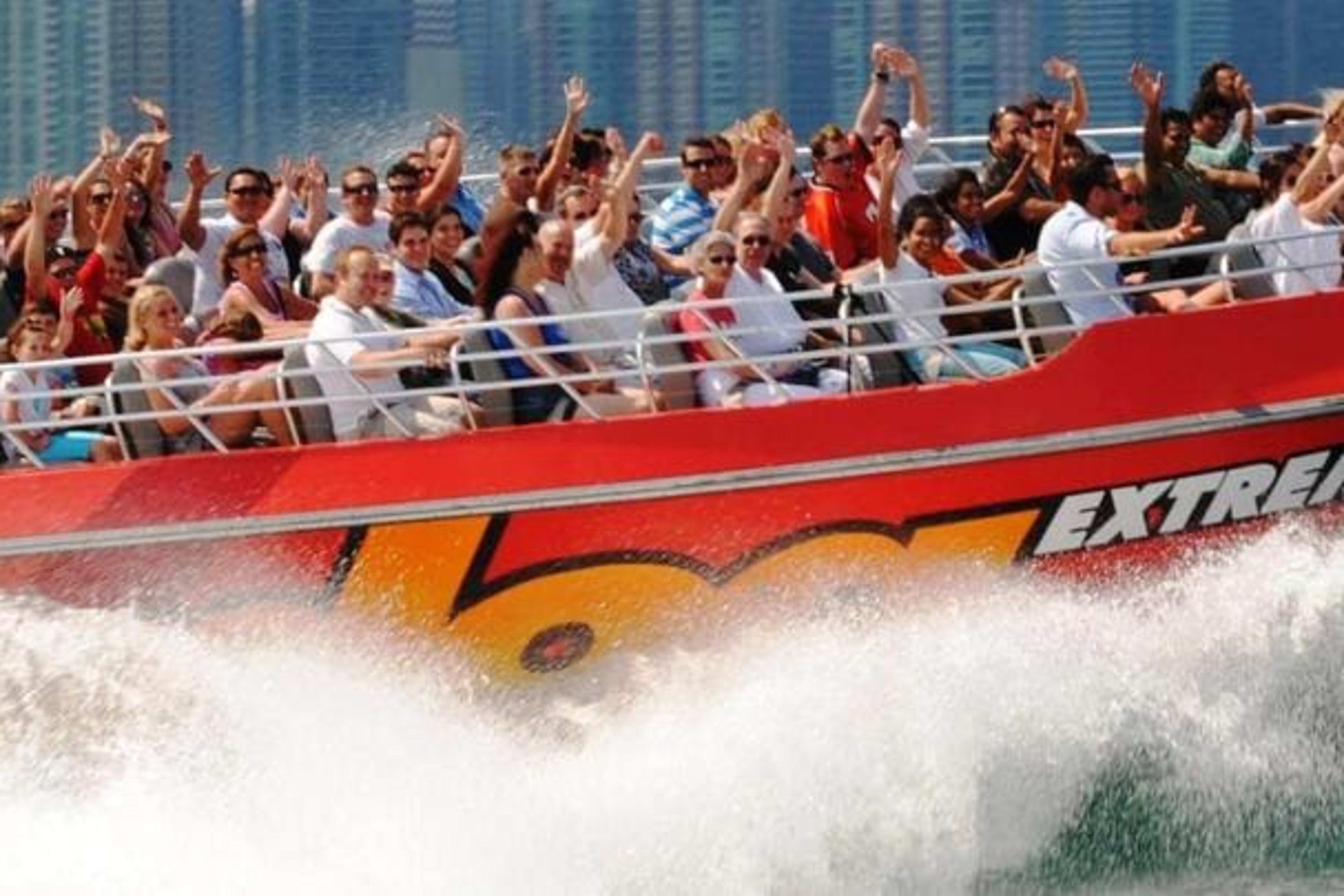 boat running through water