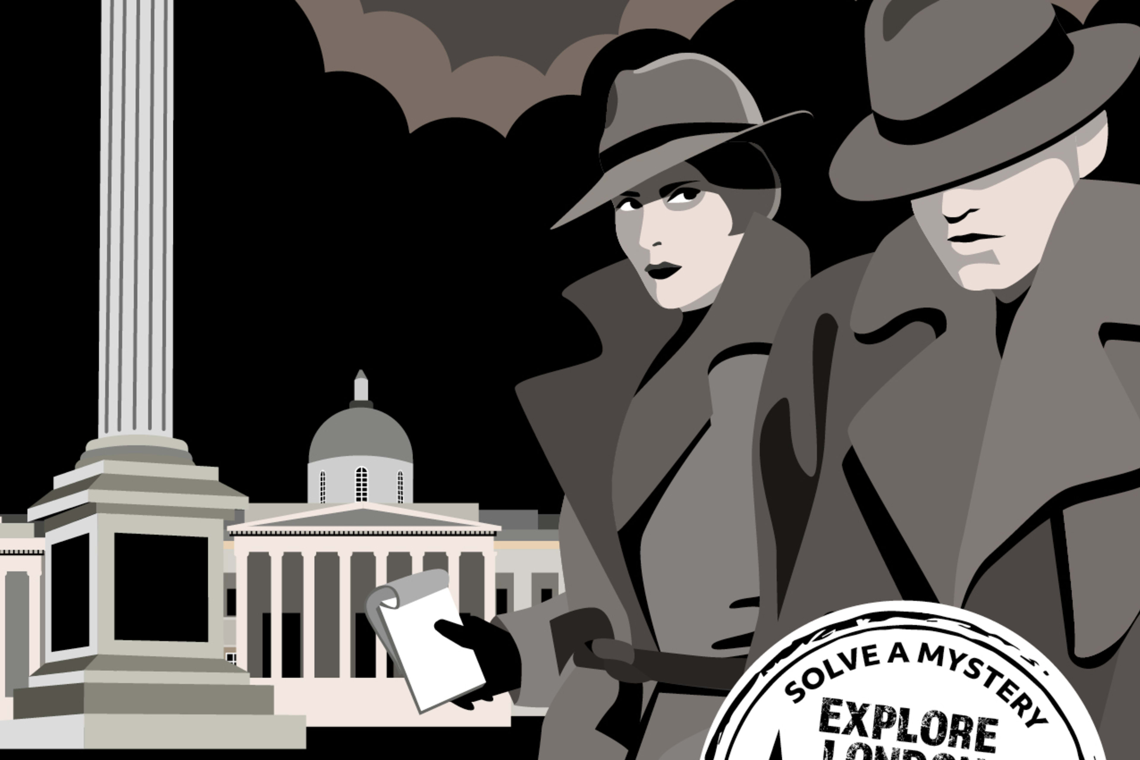 Solve a Mystery: the Murder at Trafalgar Square