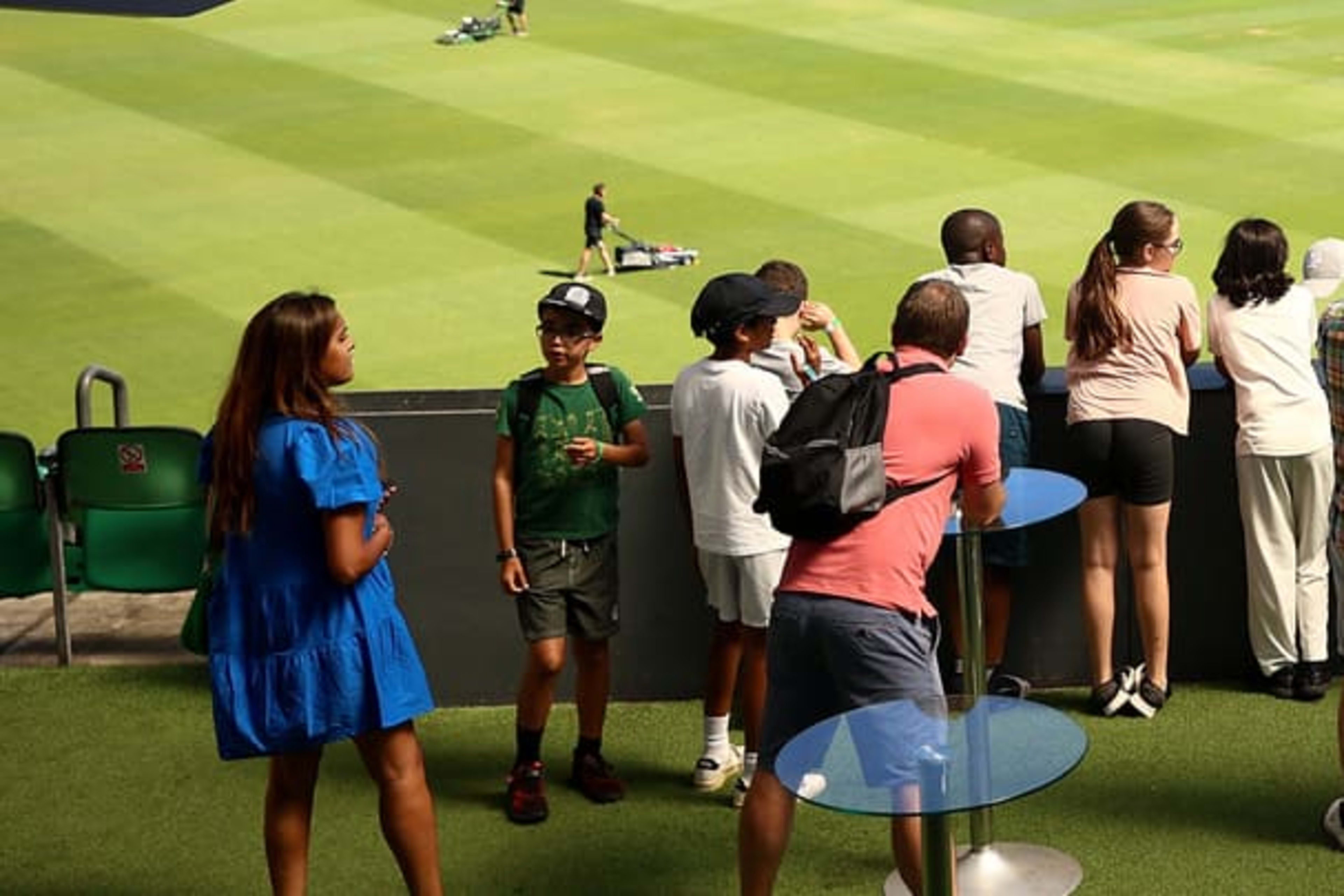 people enjoying the tour