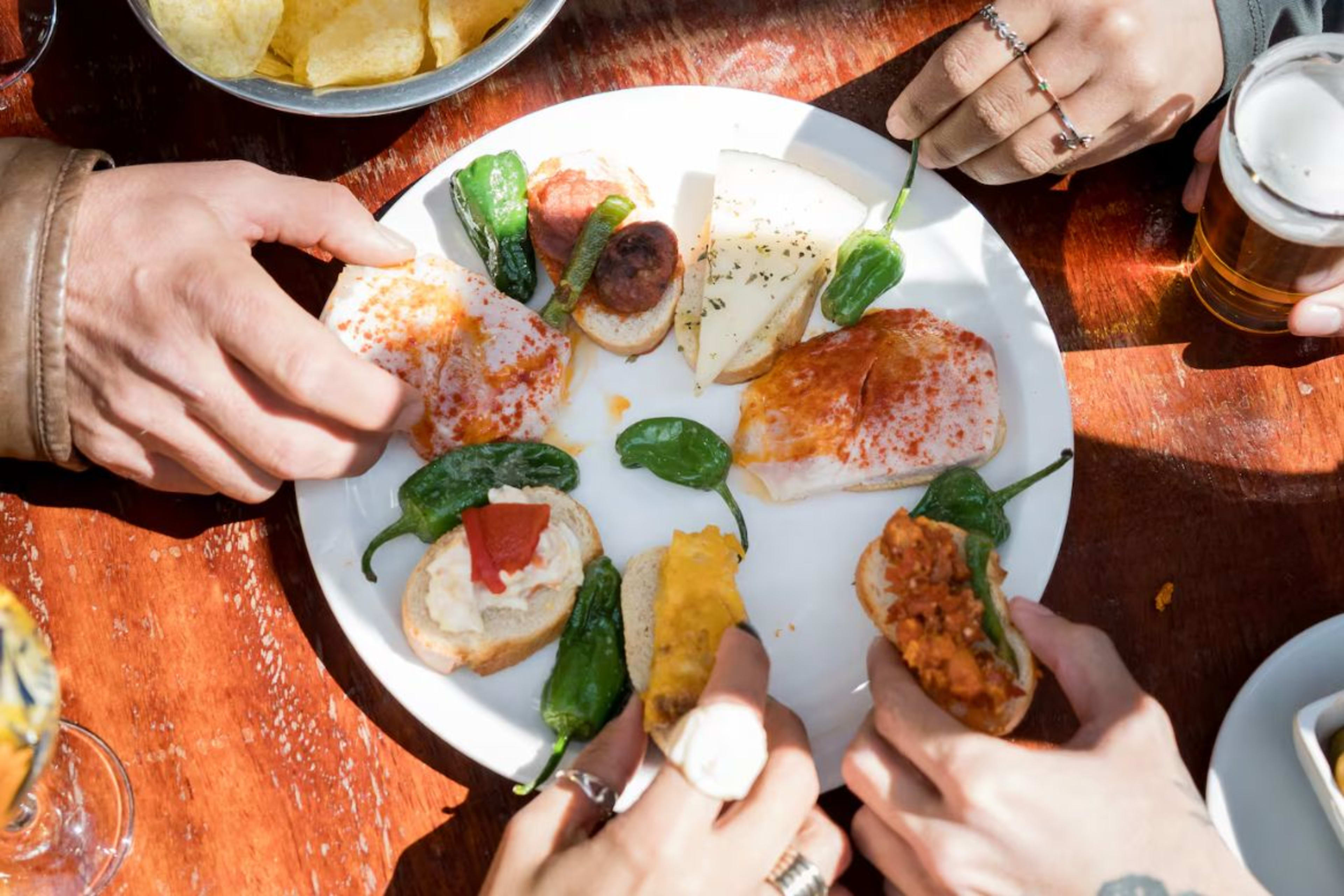 Tapas and Churros in Historic Madrid