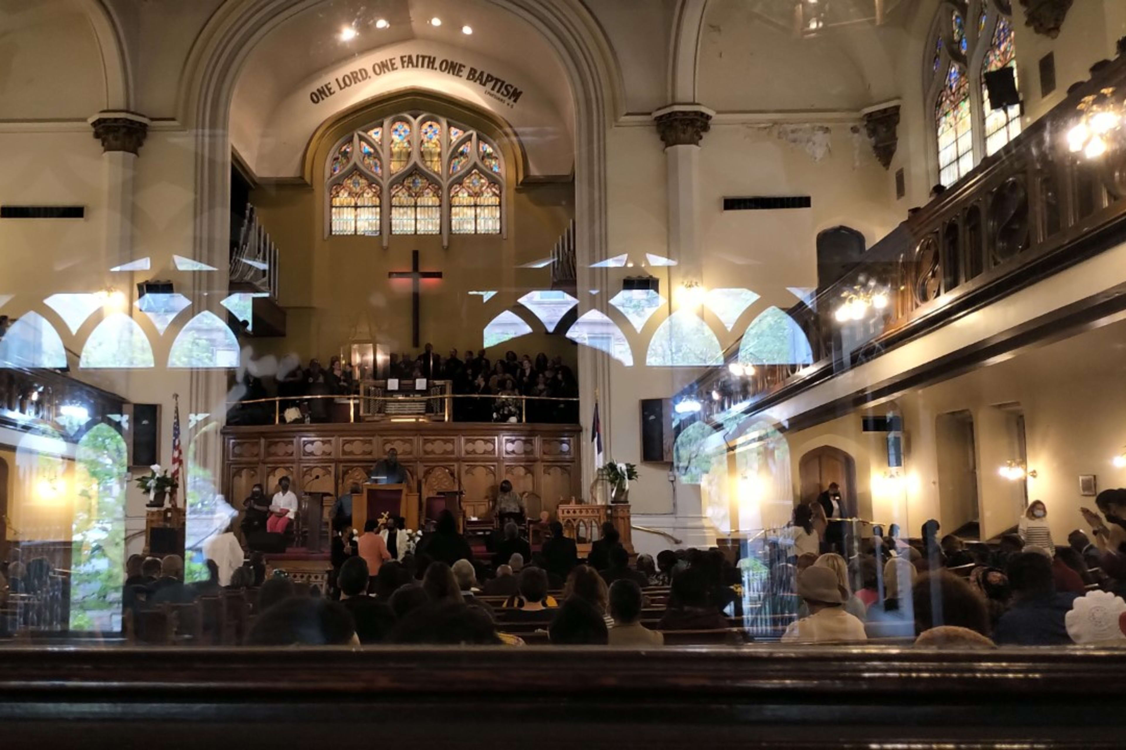 Inside of a church
