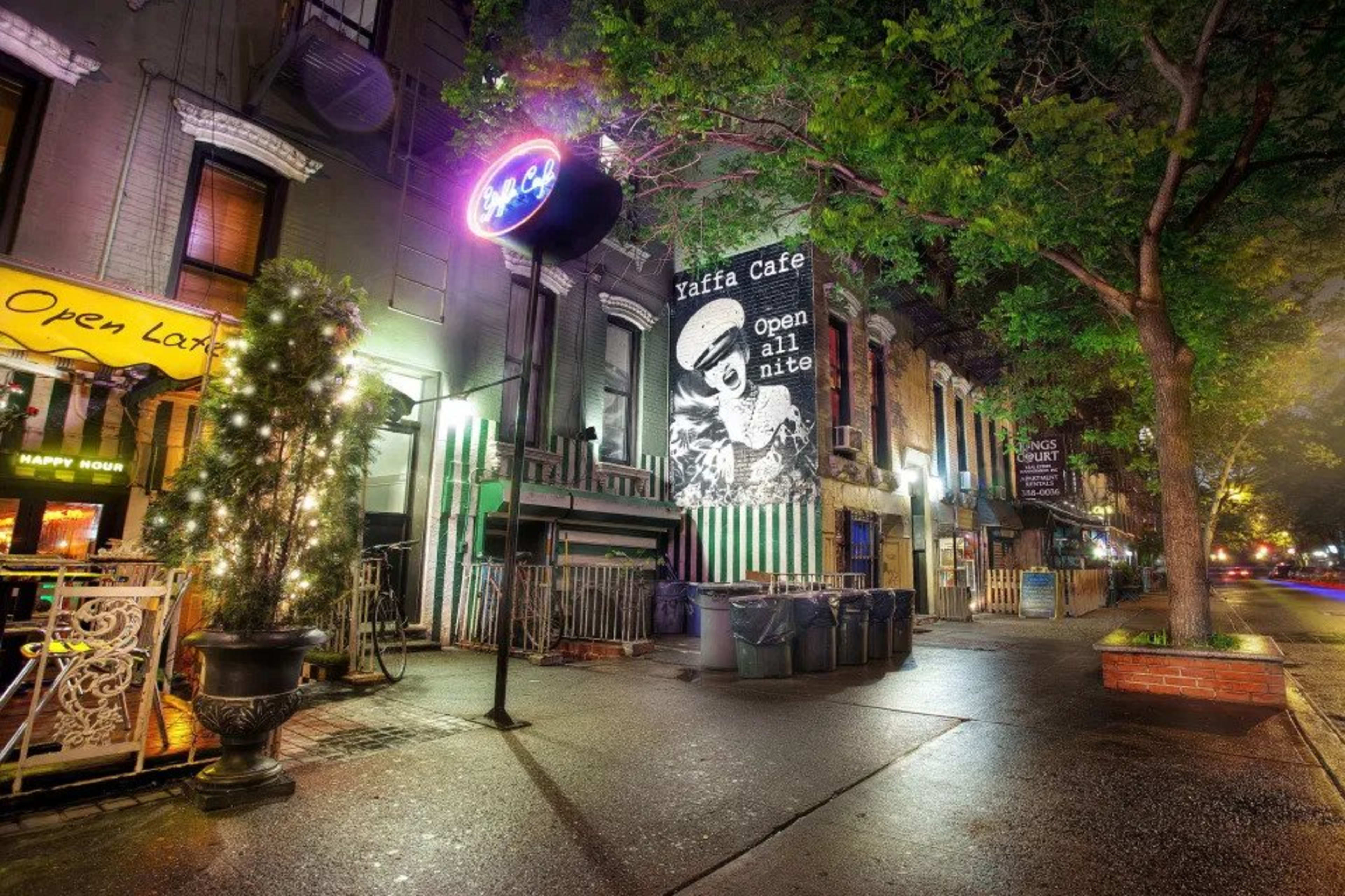 Greenwich Village at Night