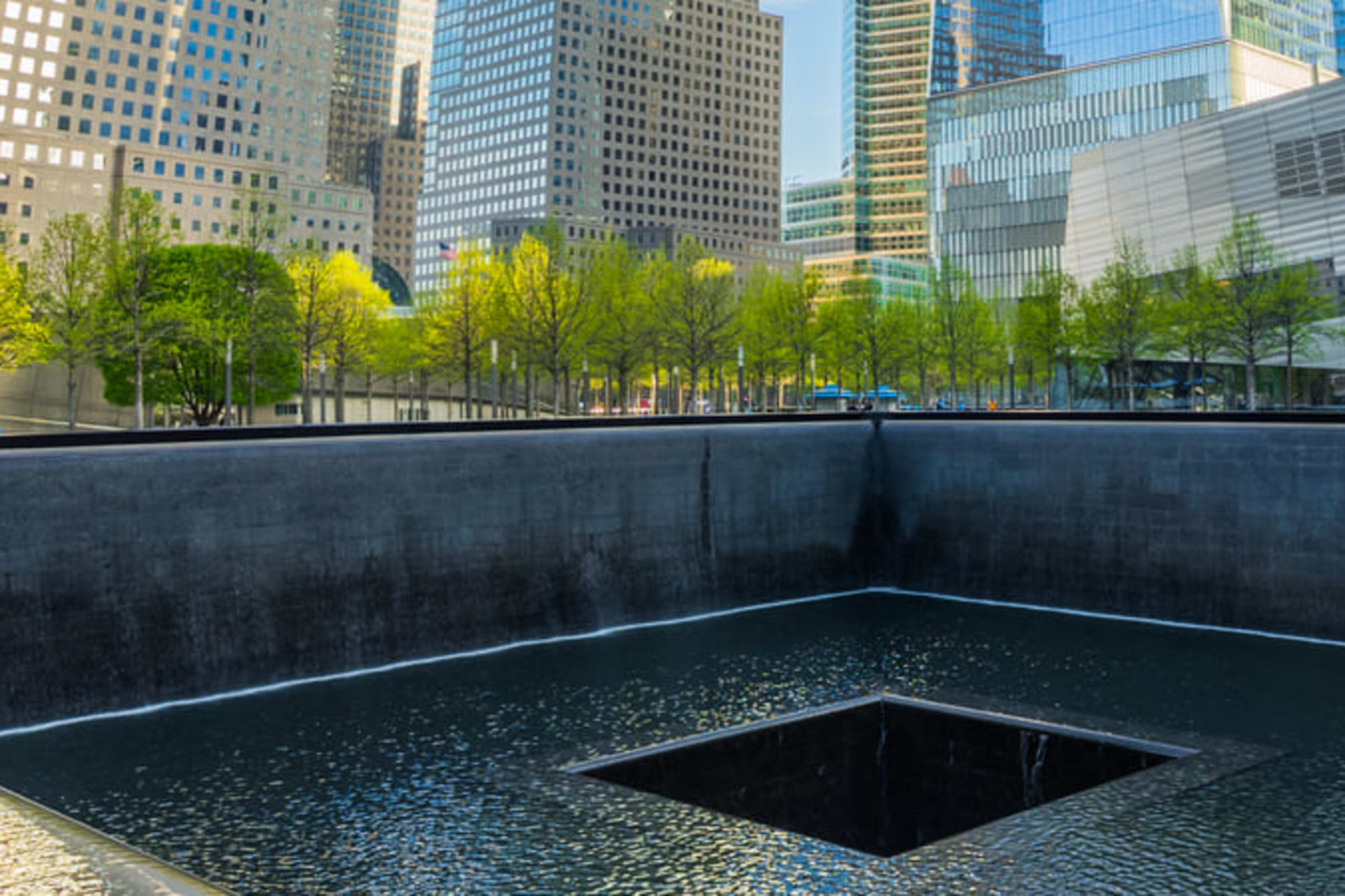 The 9/11 Memorial.