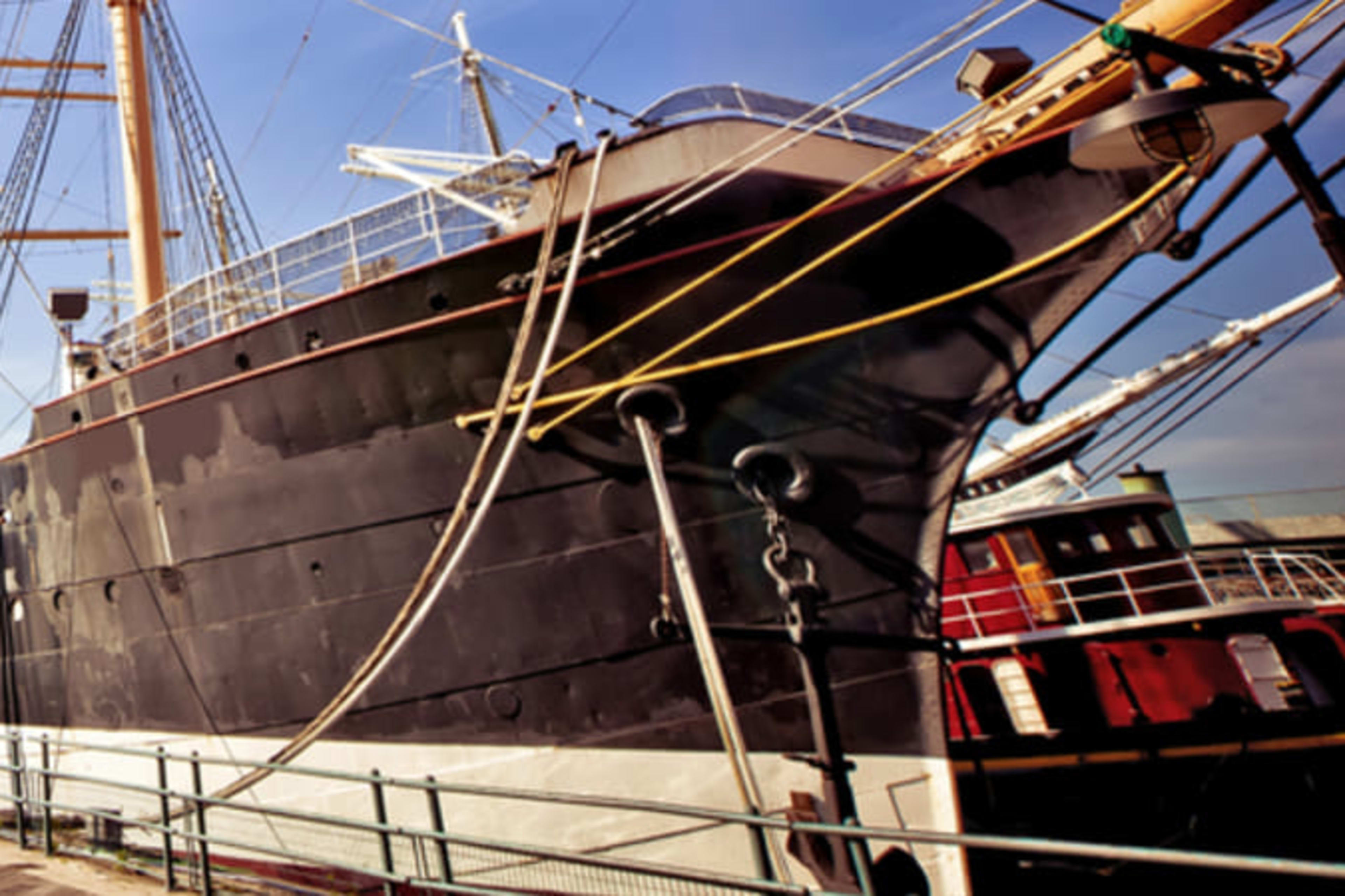 The 1885 schooner Pioneer at the South Street Seaport.