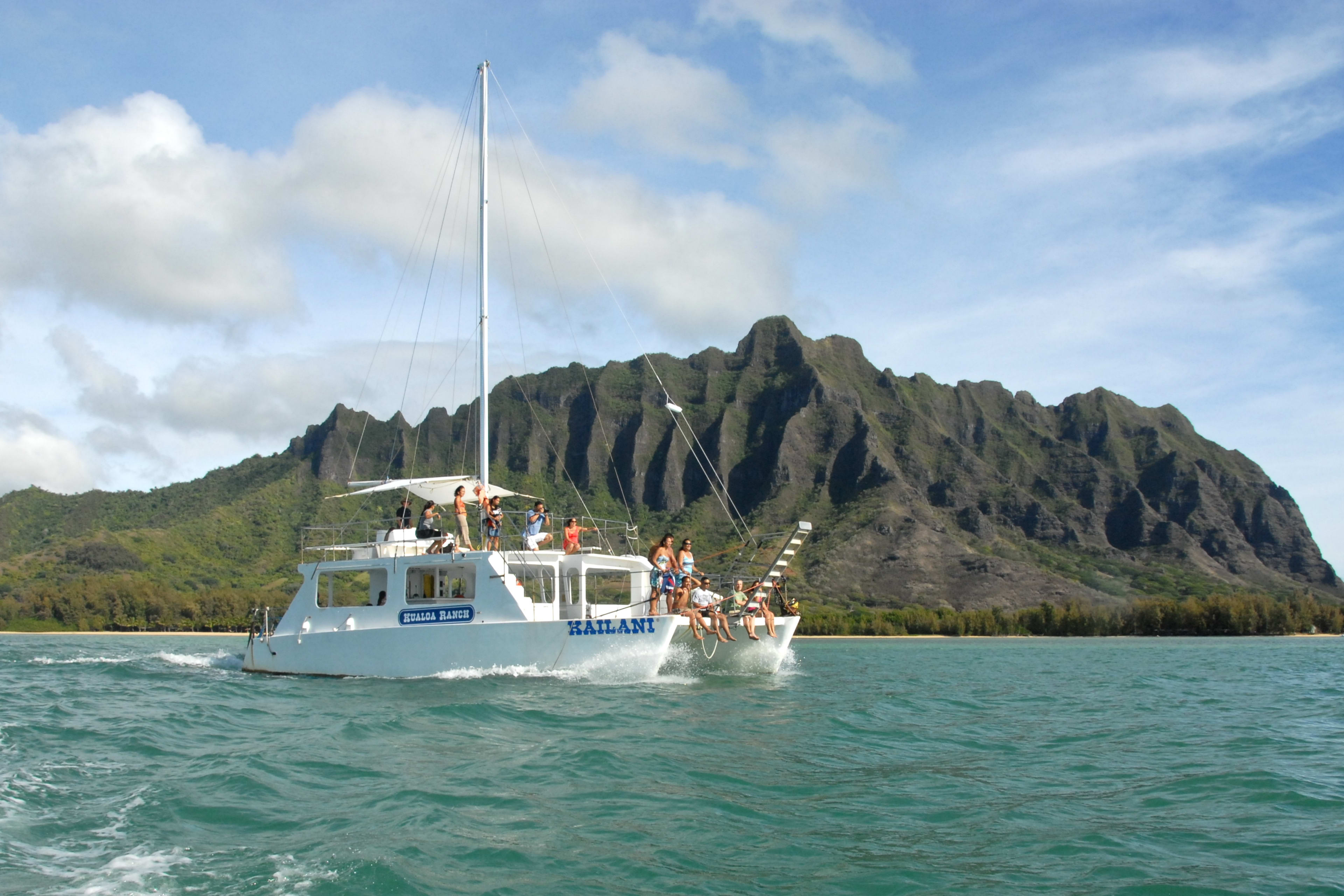 Kualoa catamaran