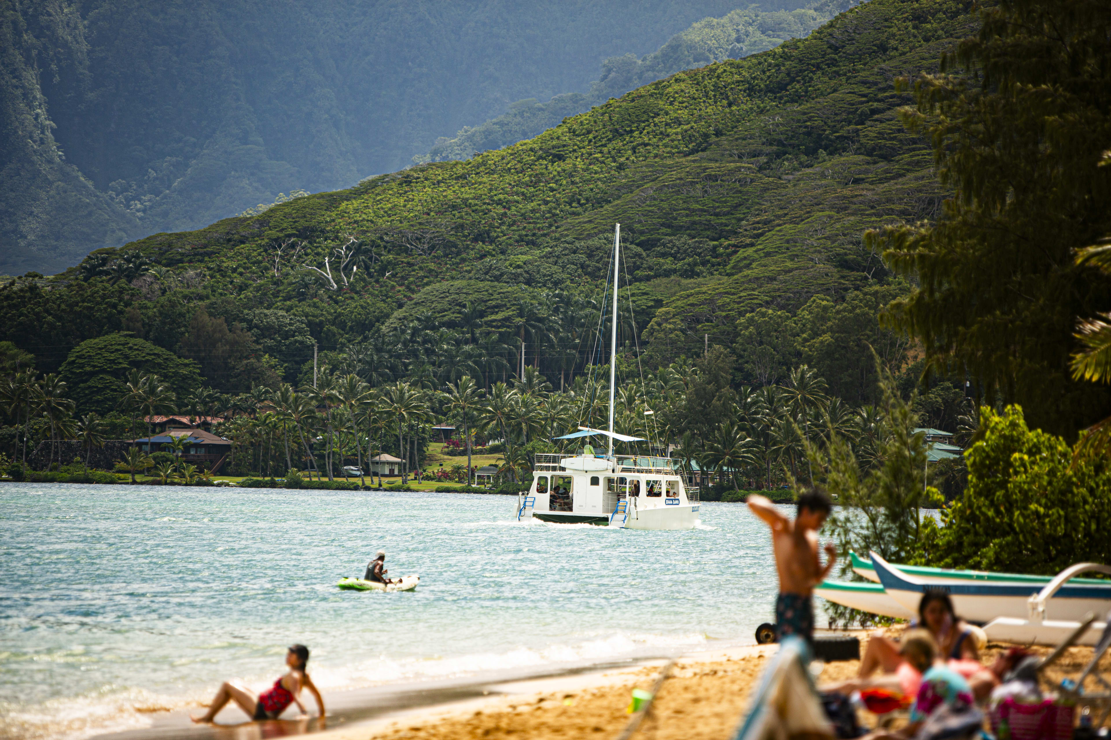 Kualoa catamaran