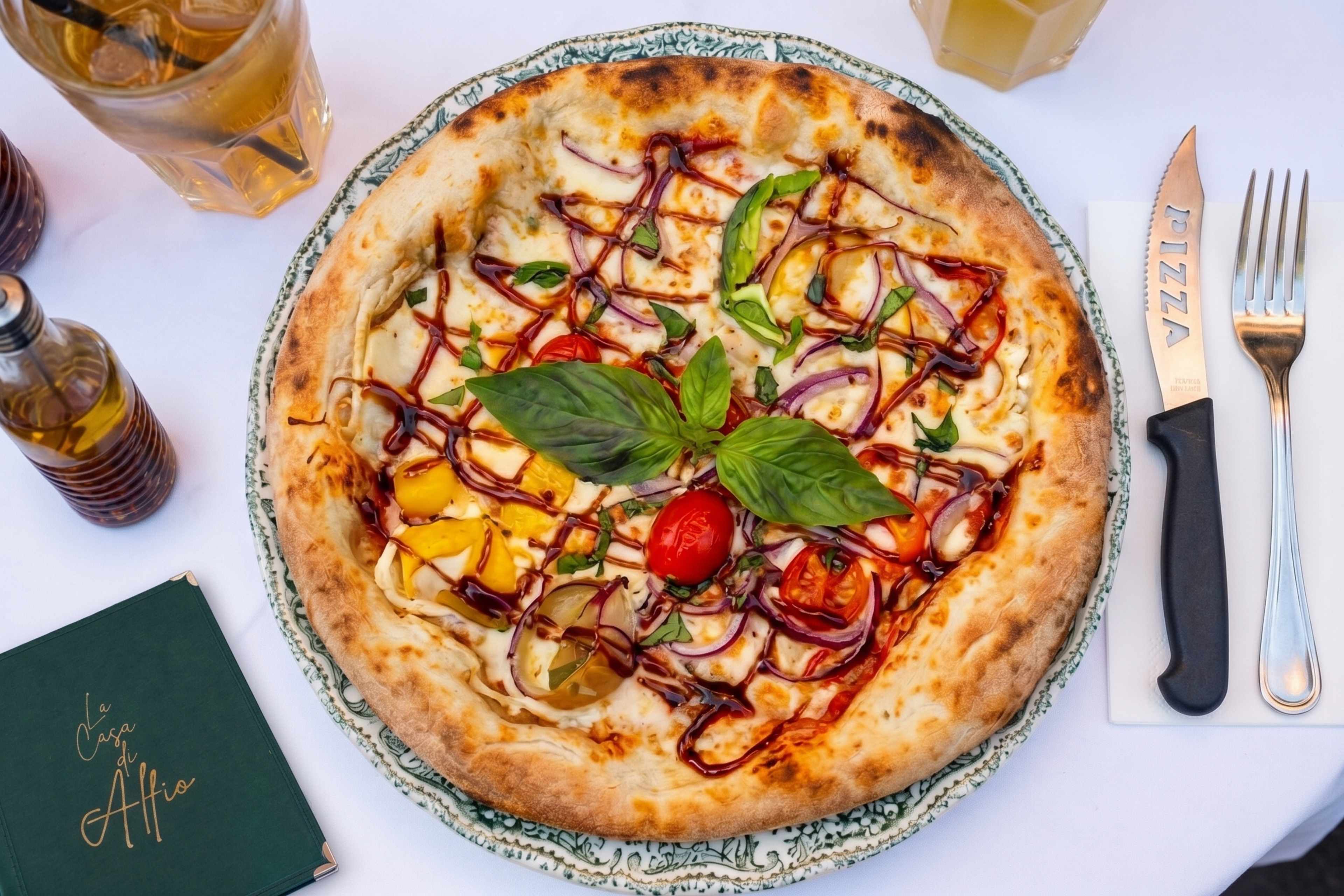 Dolce Vista: Whole Pizza & Wine at Casa di Alfio