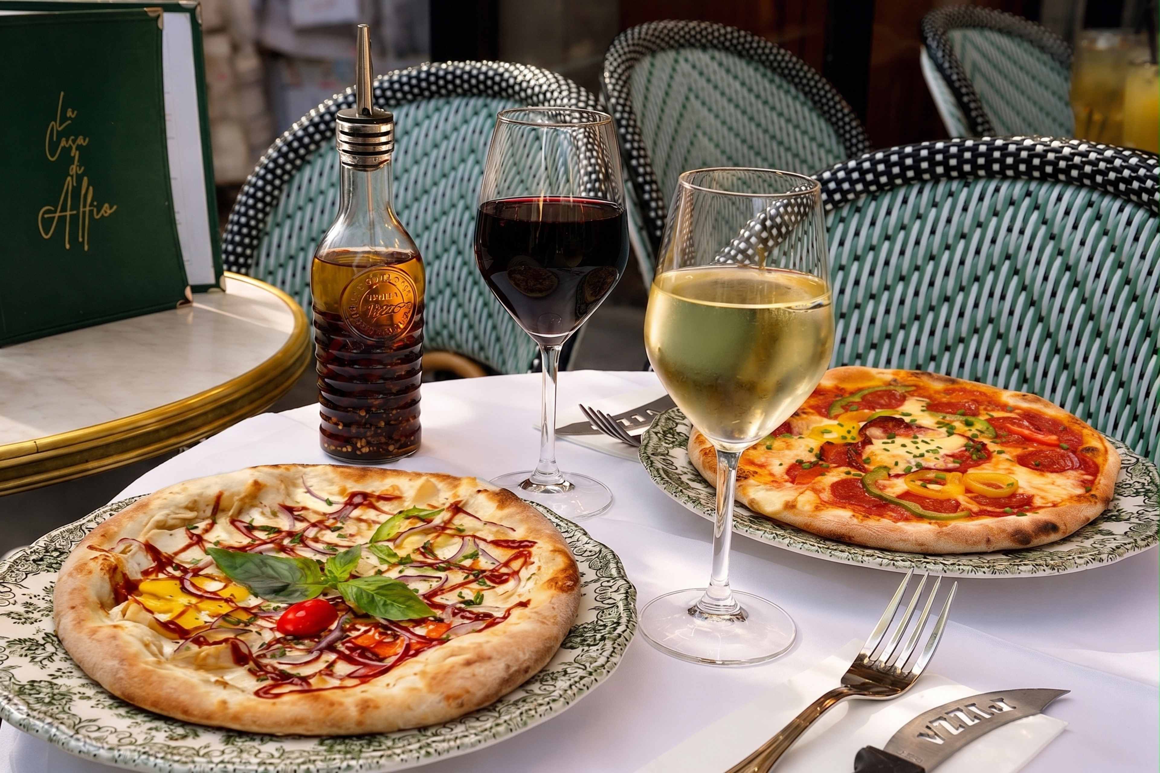 Dolce Vista: Whole Pizza & Wine at Casa di Alfio