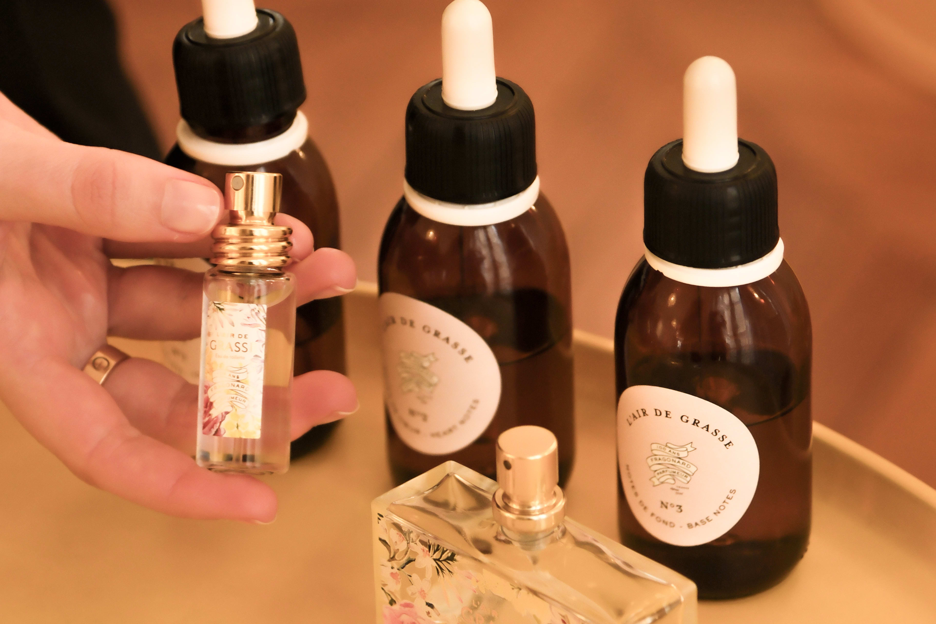 Perfume mini workshop by Fragonard