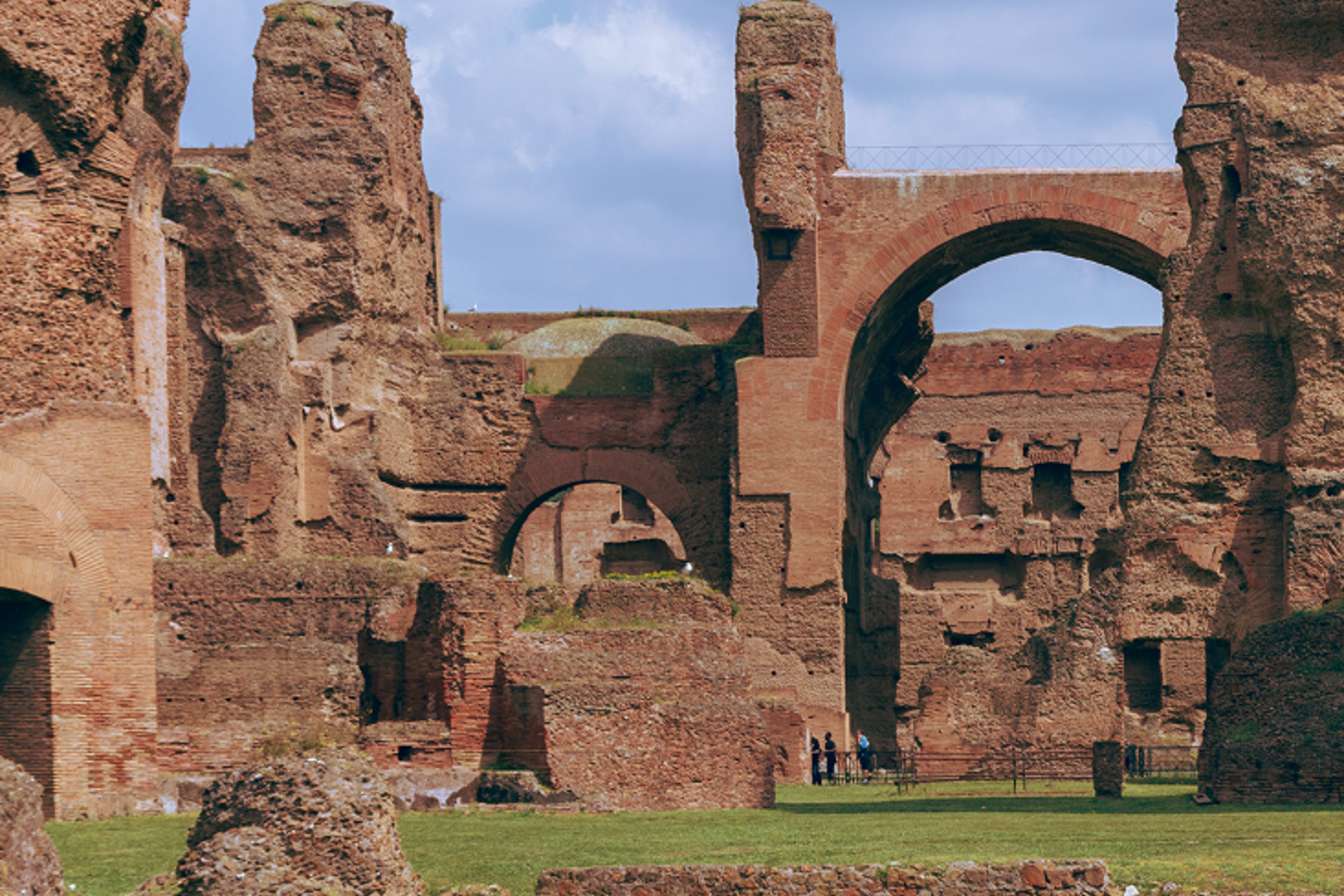 Alquiler de bicicleta y Termas de Caracalla 