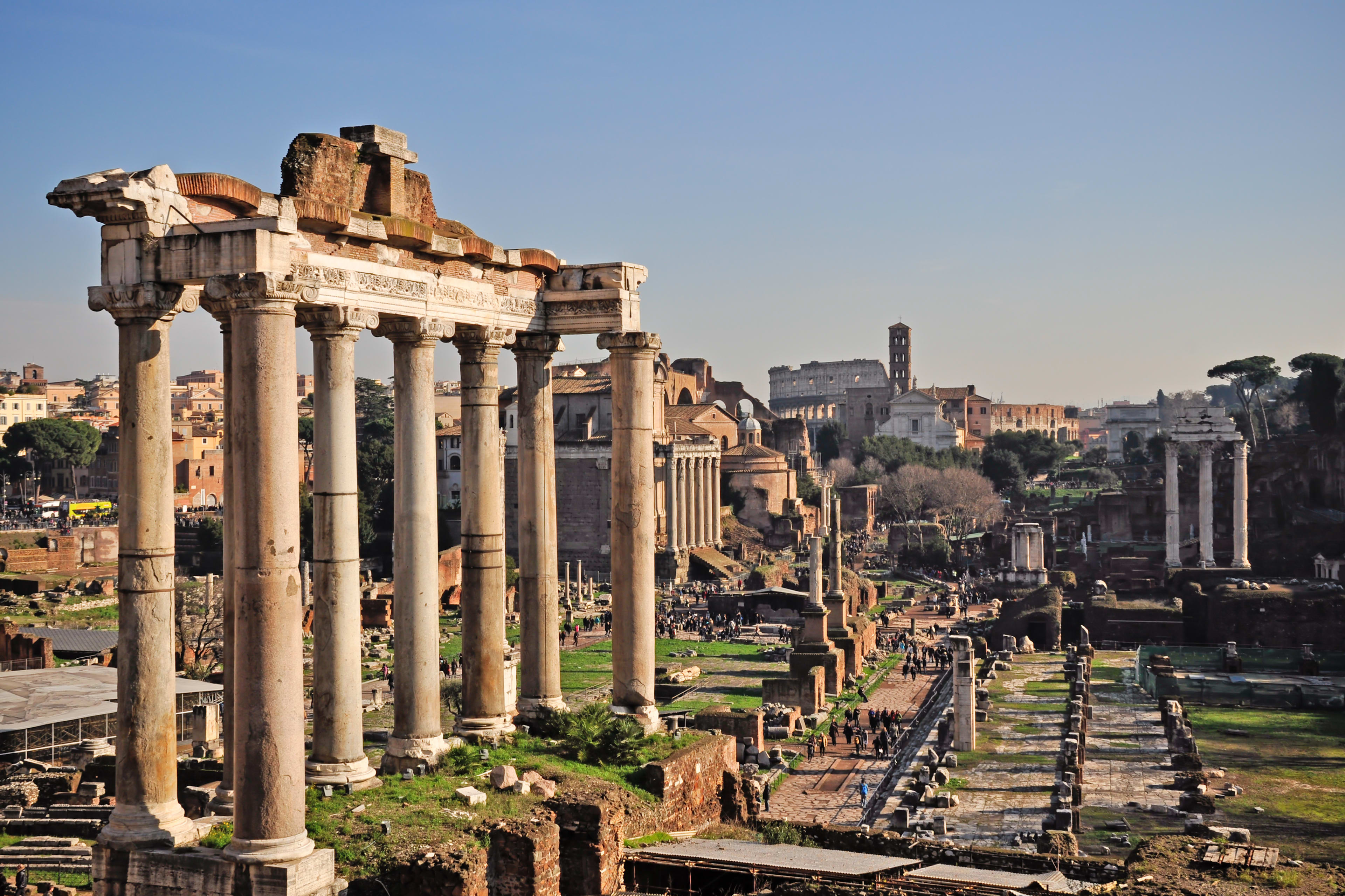 Colosseum & Forum