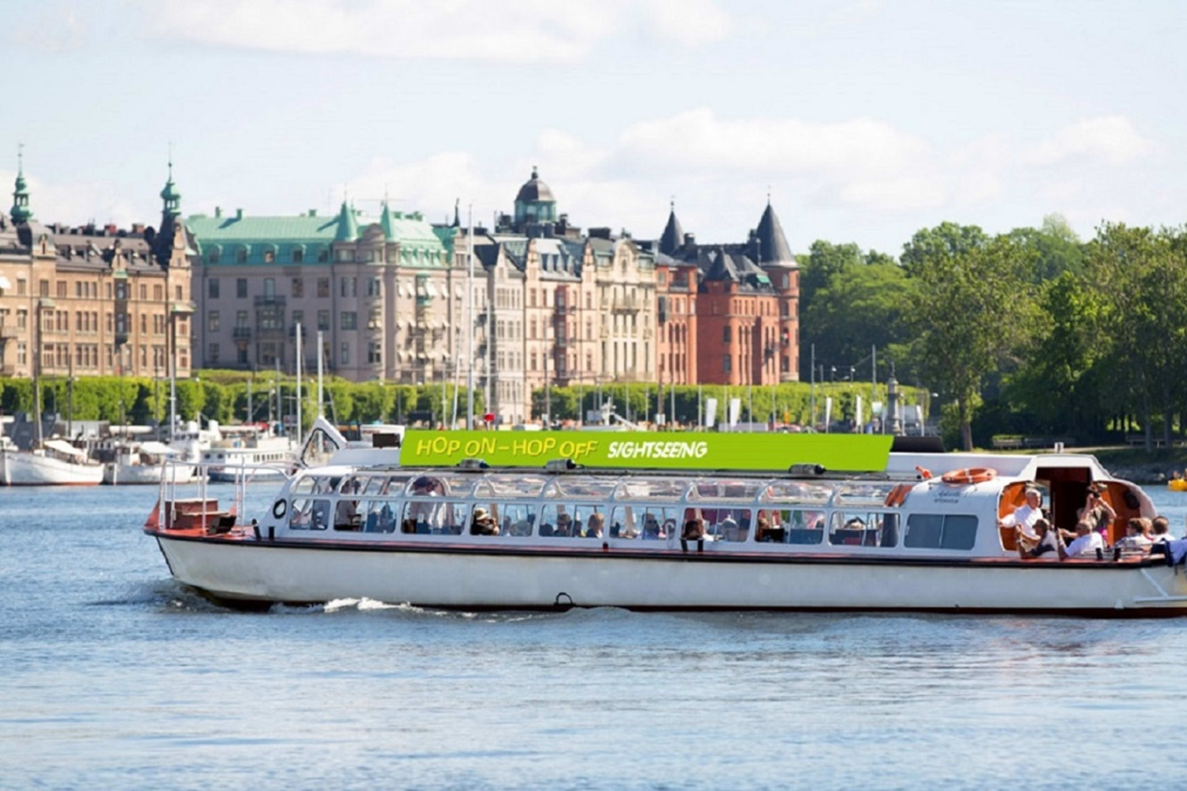 Hop On Hop Off Bus and Boat Tour Stockholm