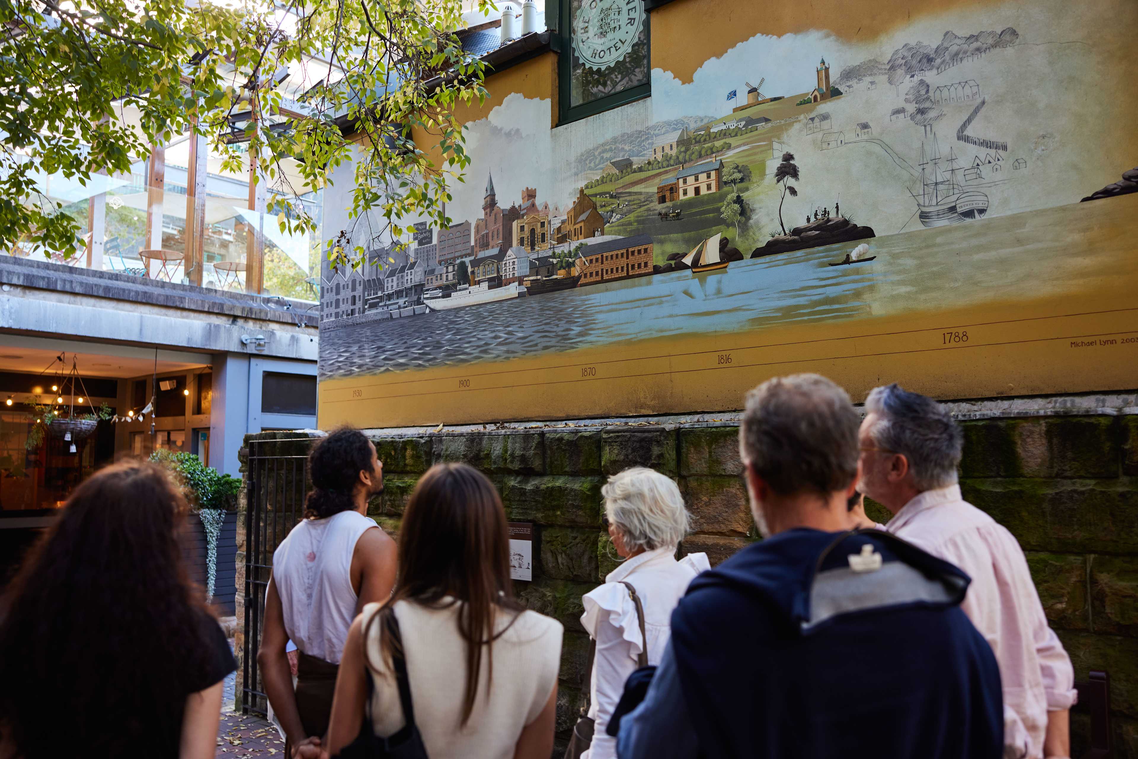 The rocks walking tour