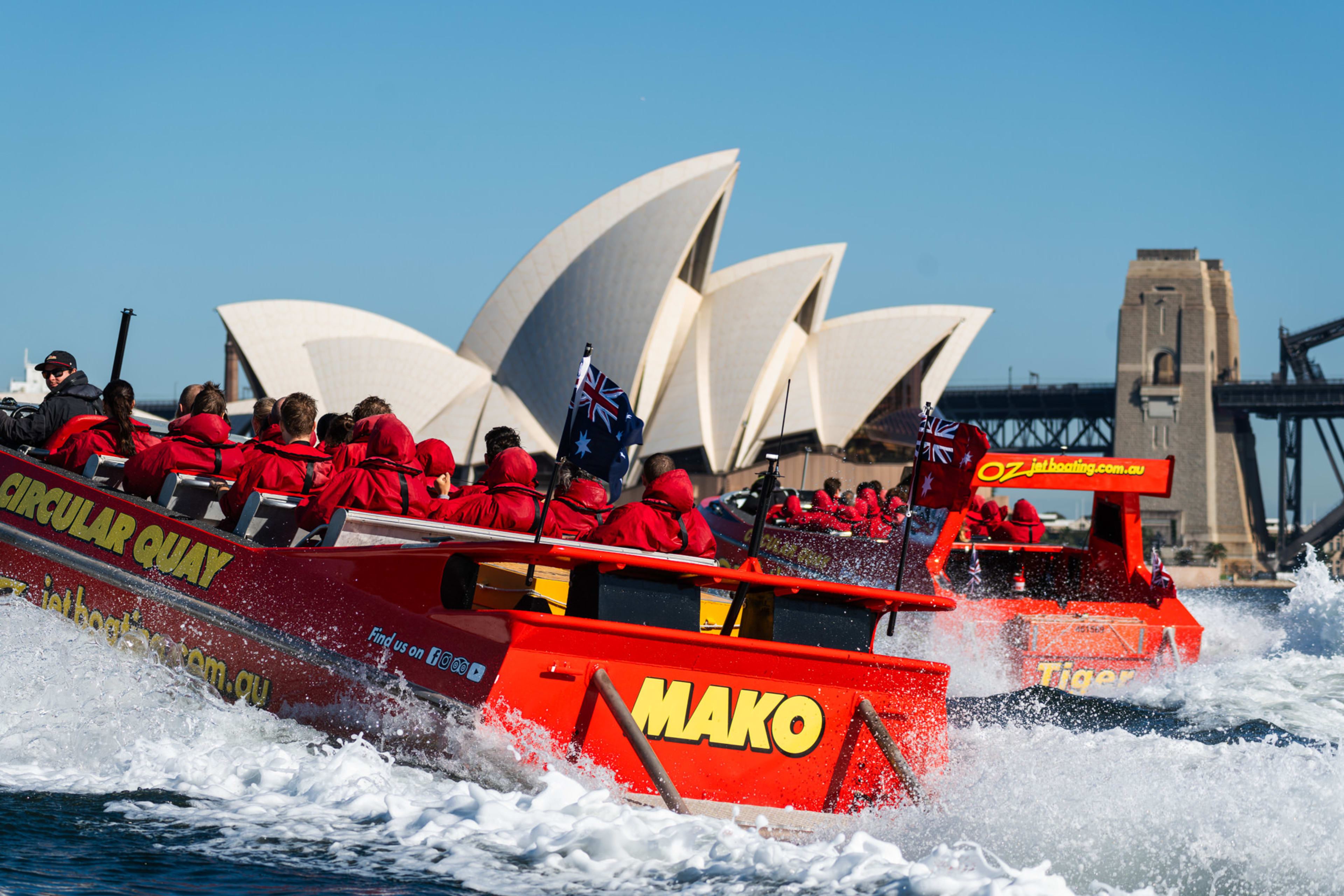 Oz Jet - Thrill Ride in Sydney harbour