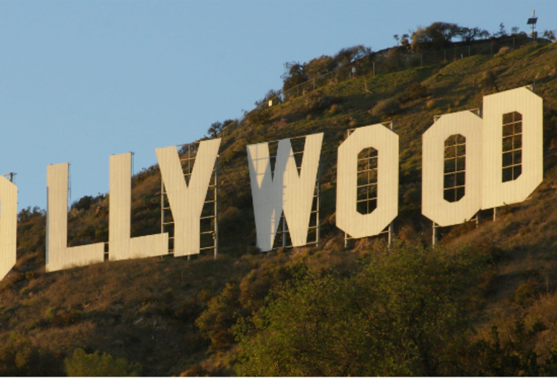 hollywood sign