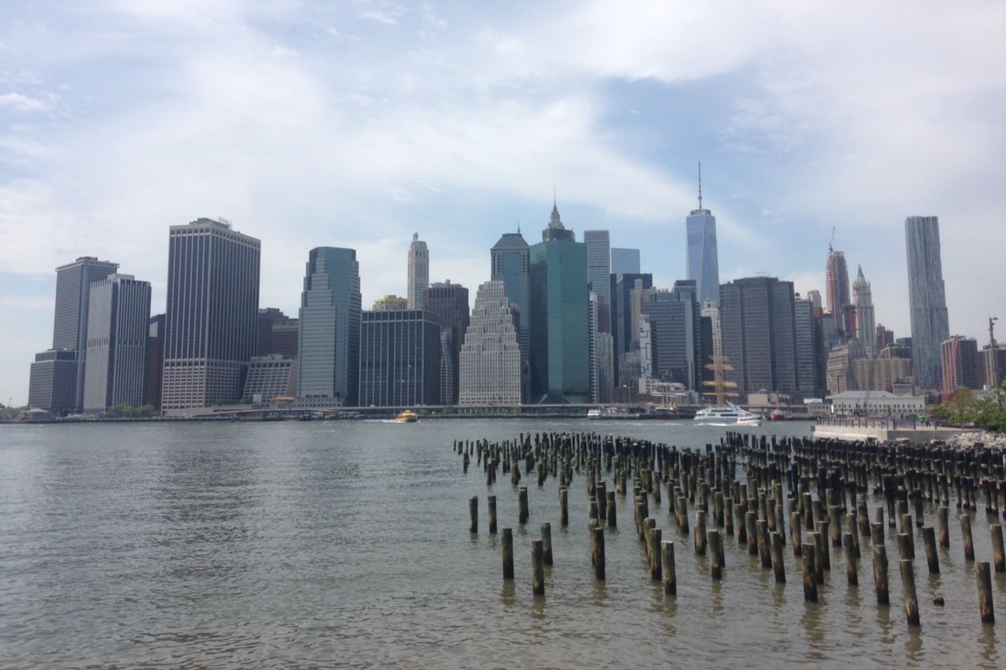 View of Manhattan from Brooklyn, New York