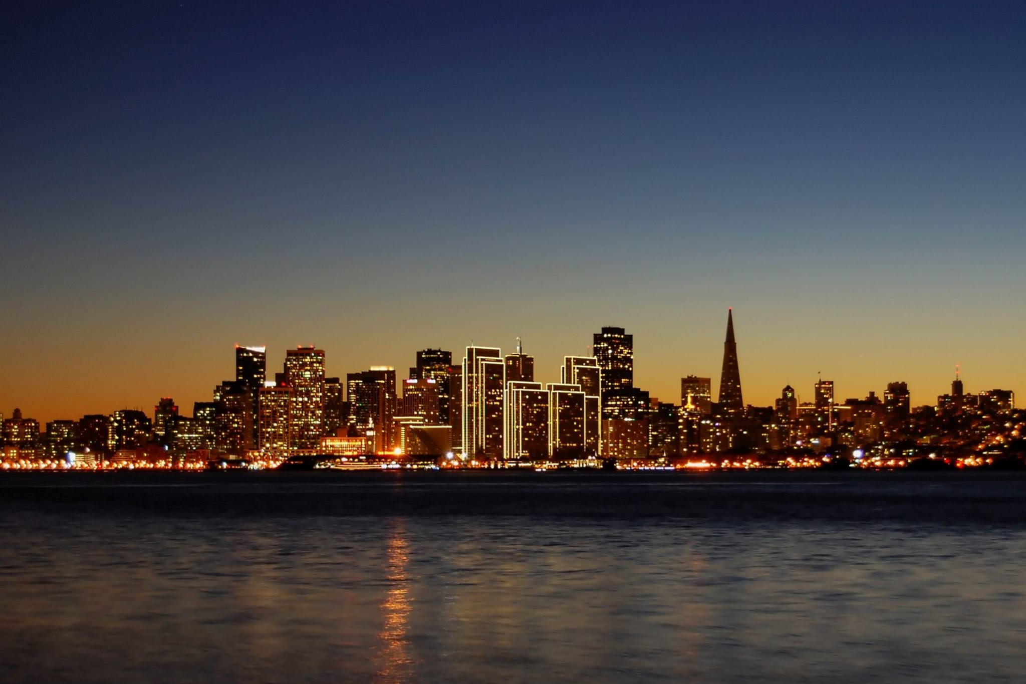 san francisco at night