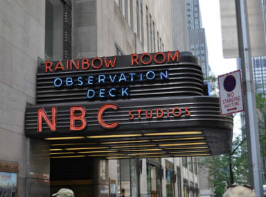 Rockefeller Plaza where Saturday Night Live is filmed.