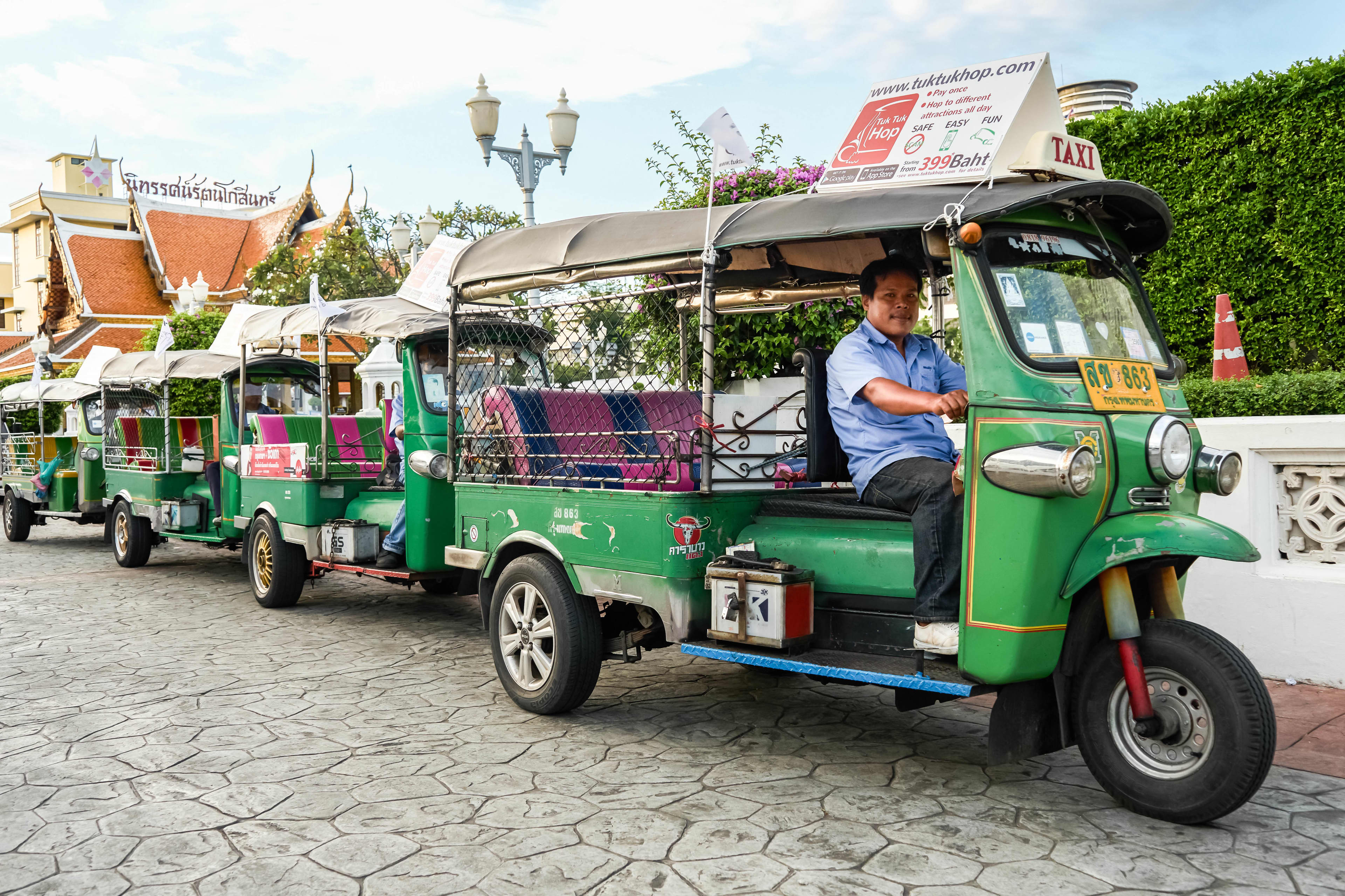 Tuk tuk Michelin Guide Bangkok Street Food Tour by Go City 