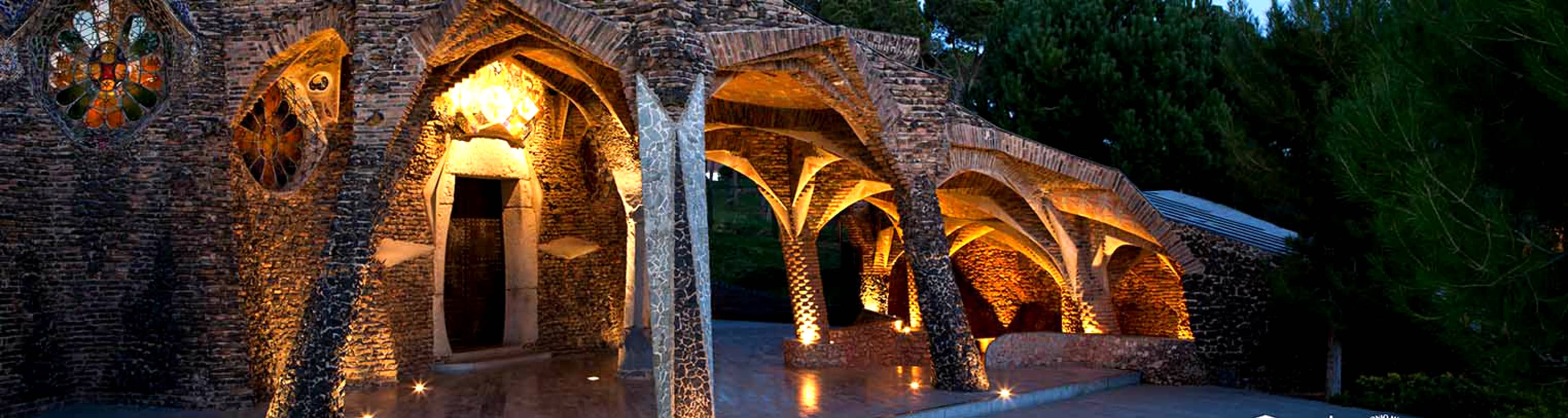 Gaudi's Crypt at Colonia Guell