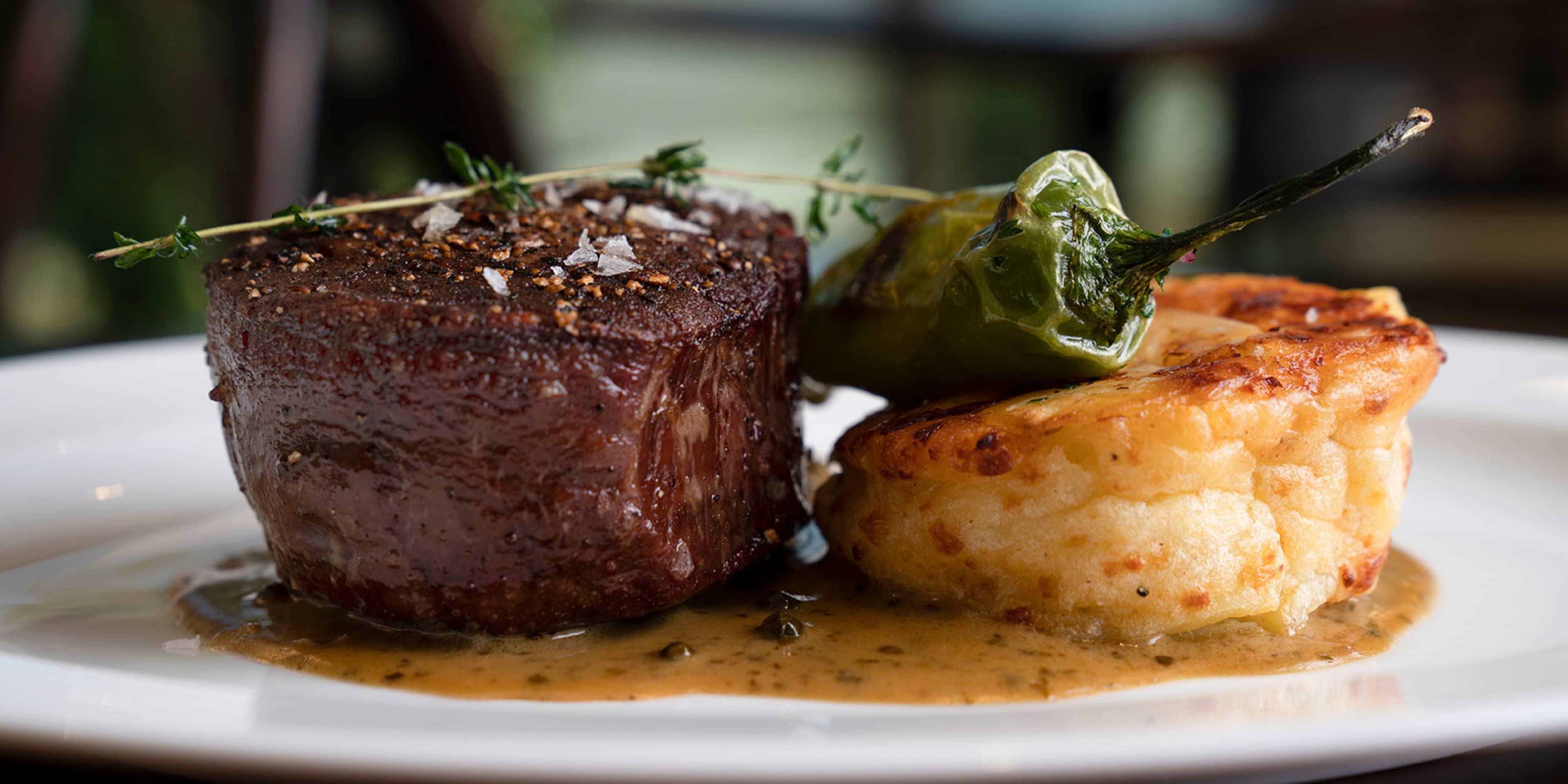 Steak at Favorite Bistro, Las Vegas