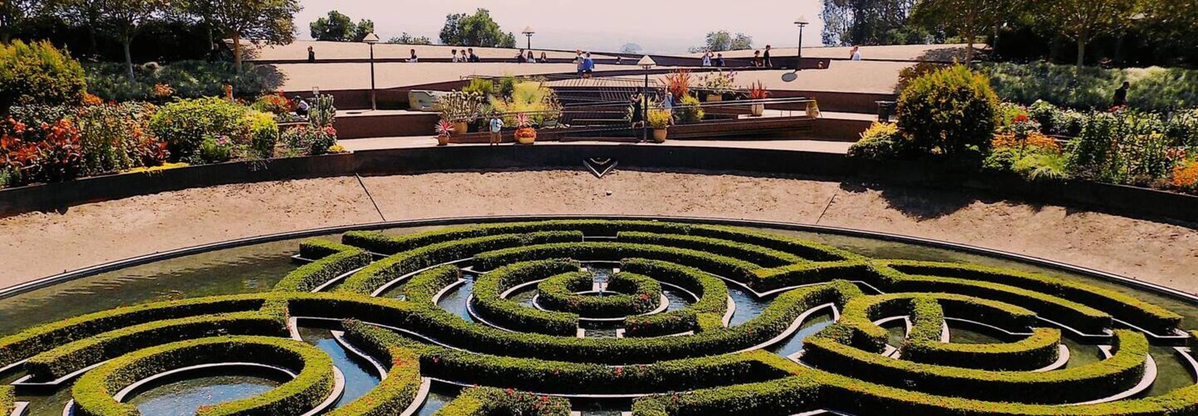 Gardens at the Getty Center.