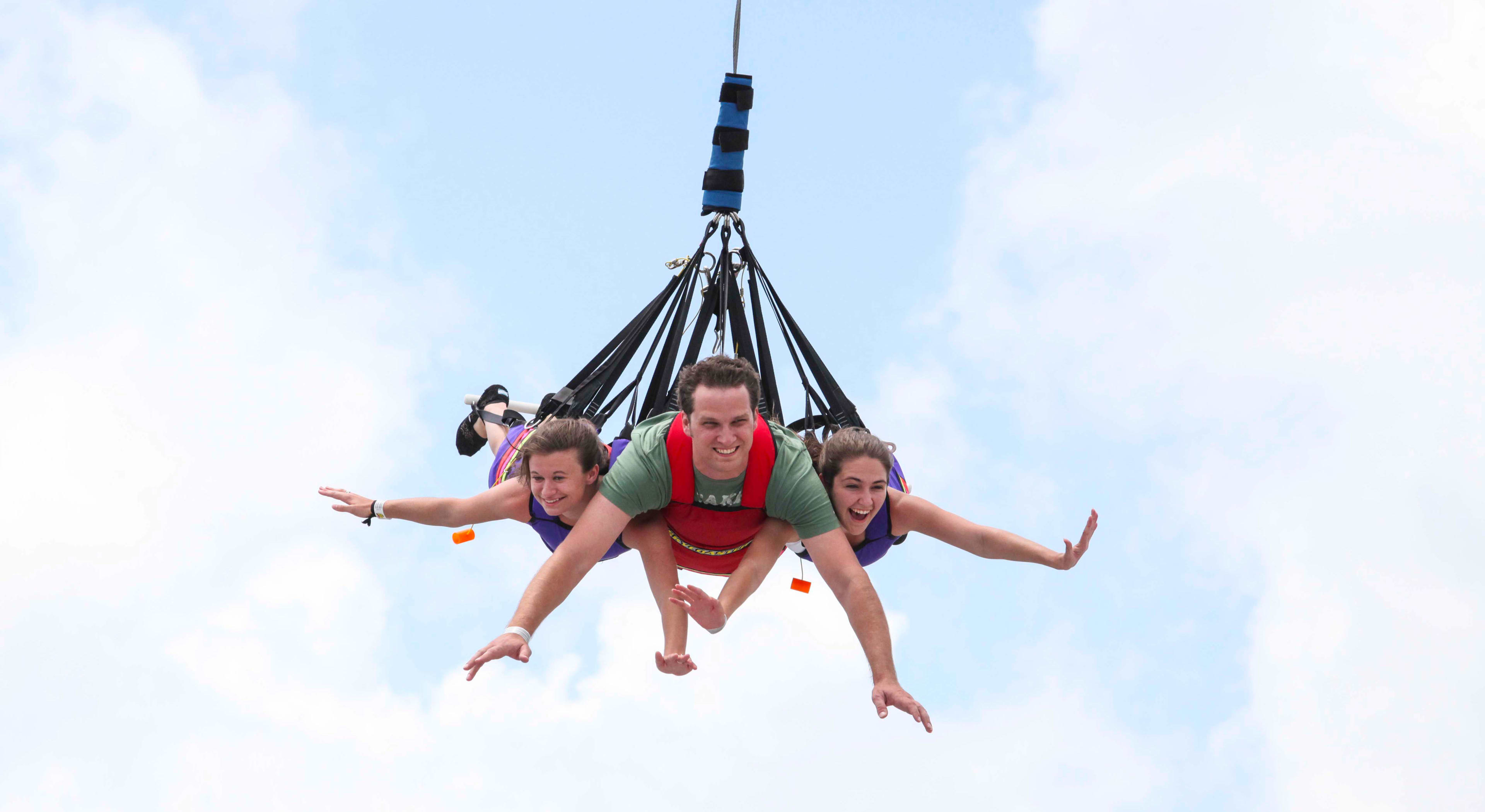 SkyCoaster at Fun Spot America