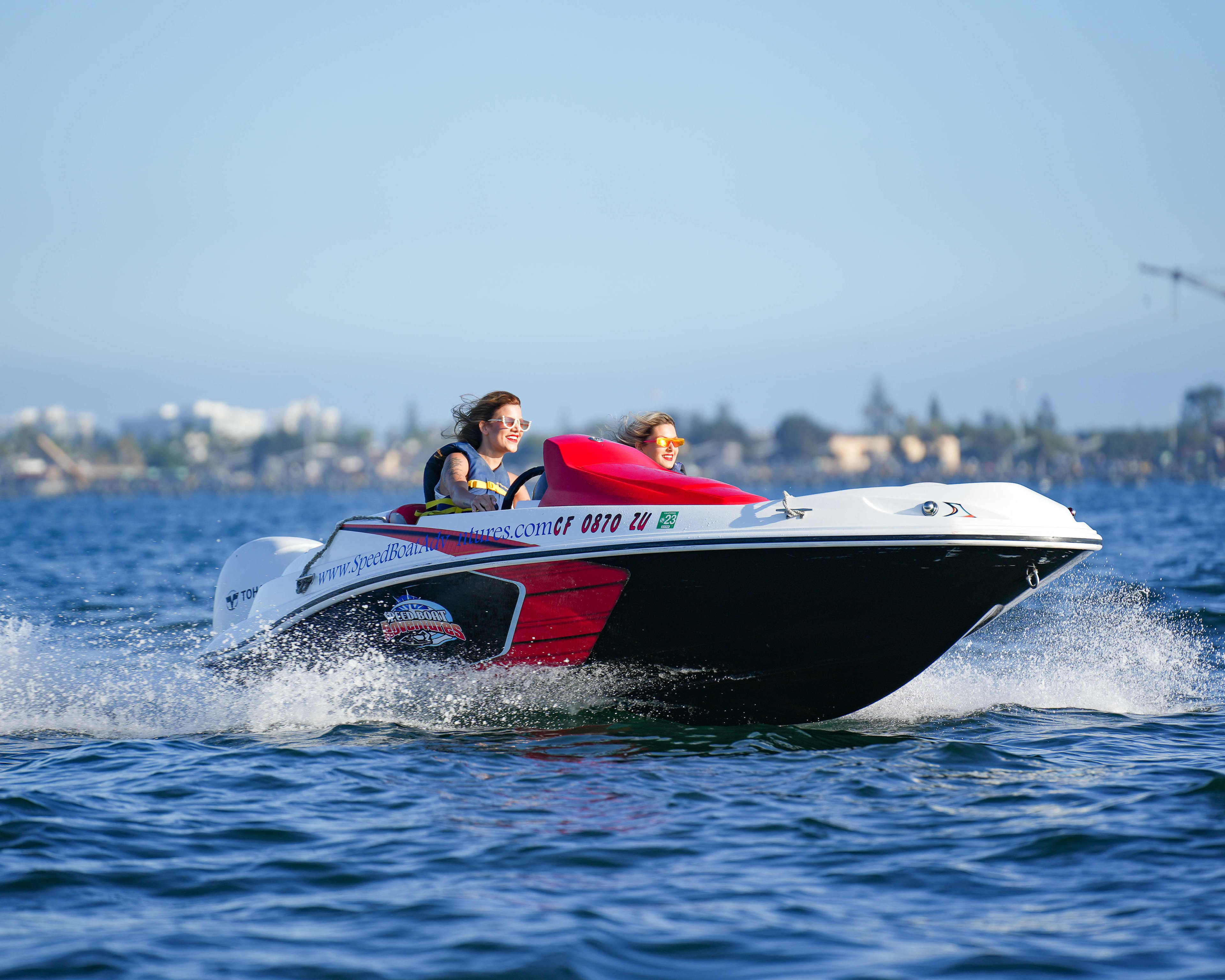 San Diego speedboat