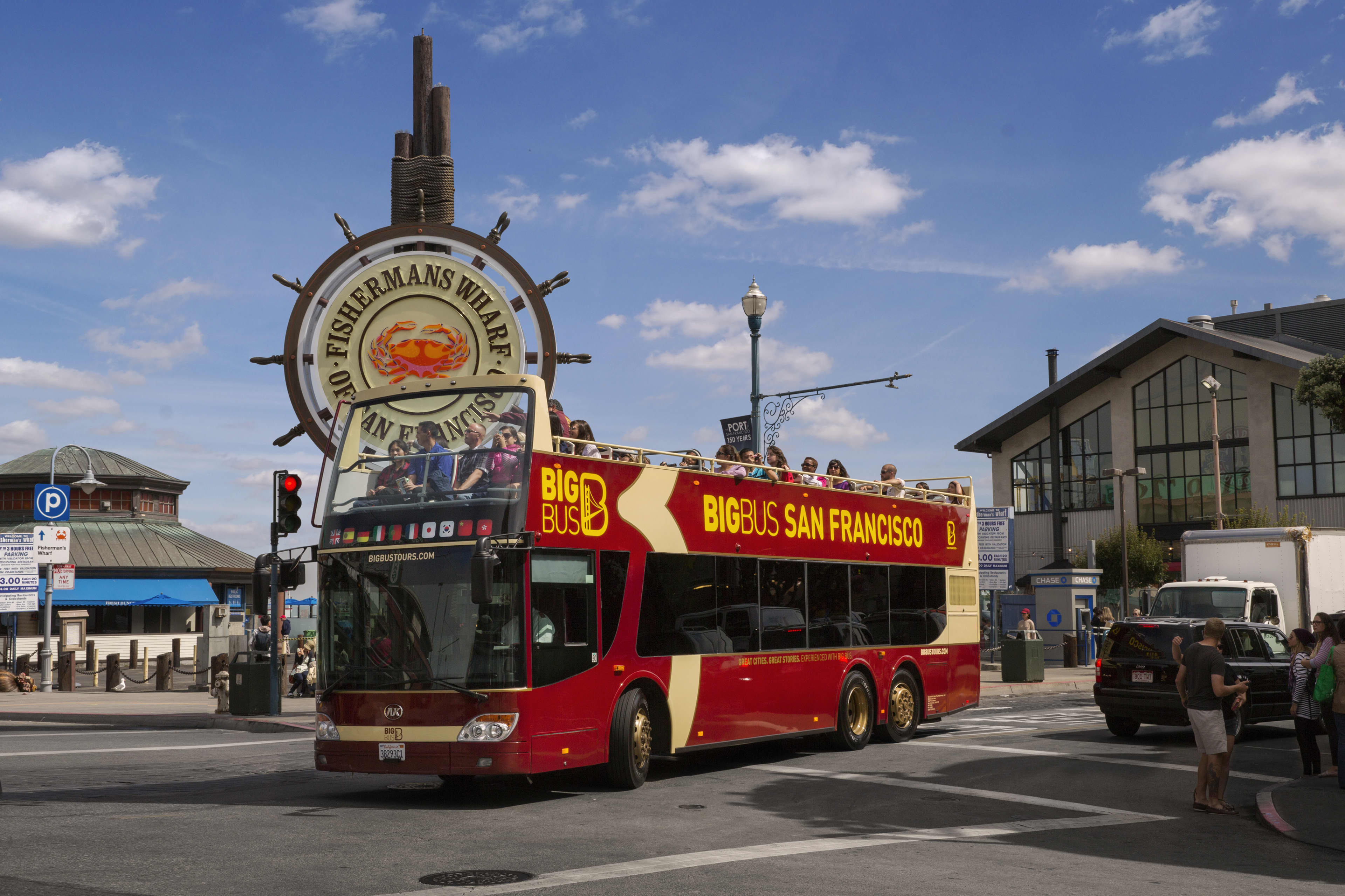 Hop On Hop Off Big Bus San Francisco