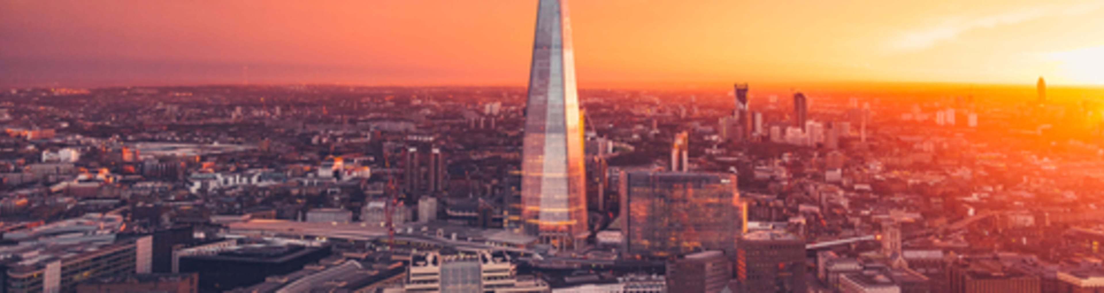 The Shard London skyline