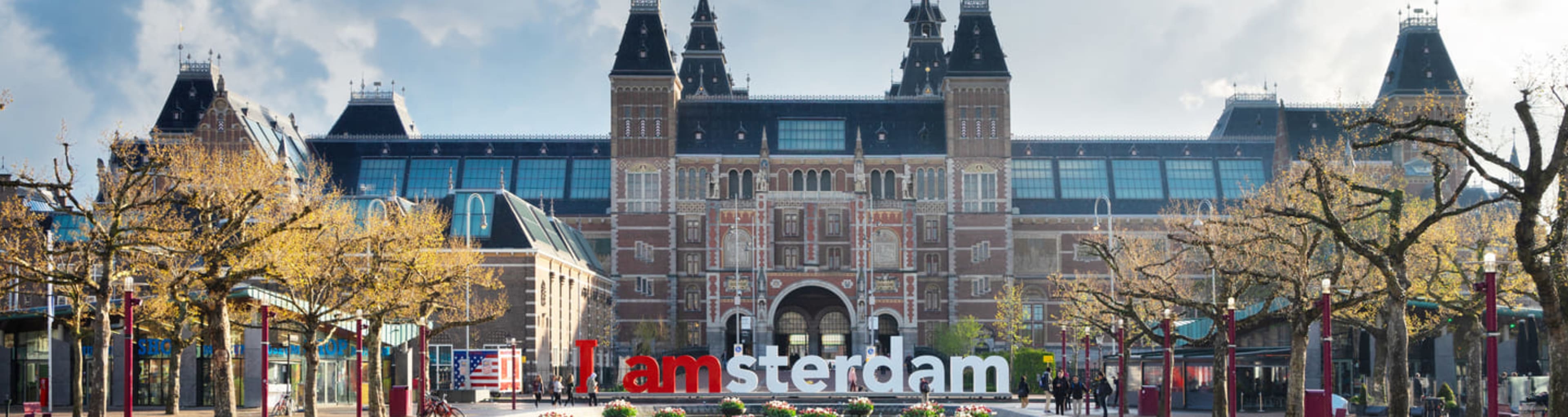 The Rijksmuseum in Amsterdam