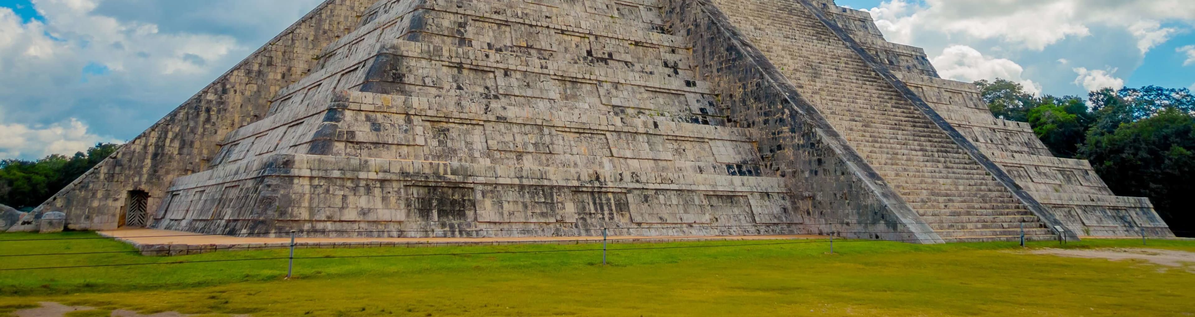 El Castillo Pyramid at Chichen Itza near Cancun