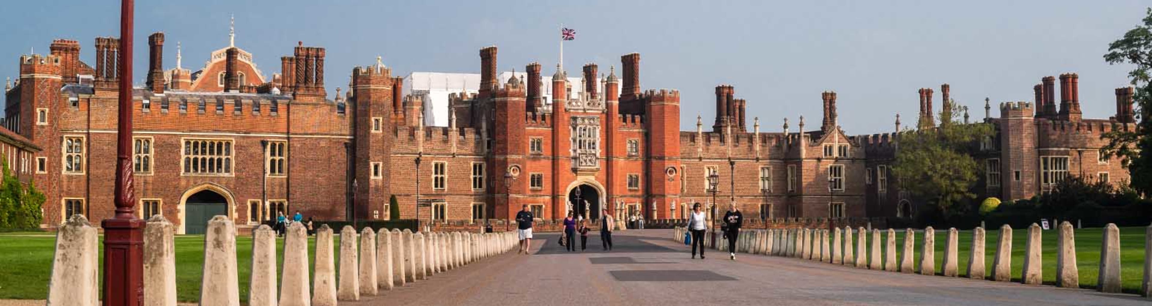 Hampton Court Palace.