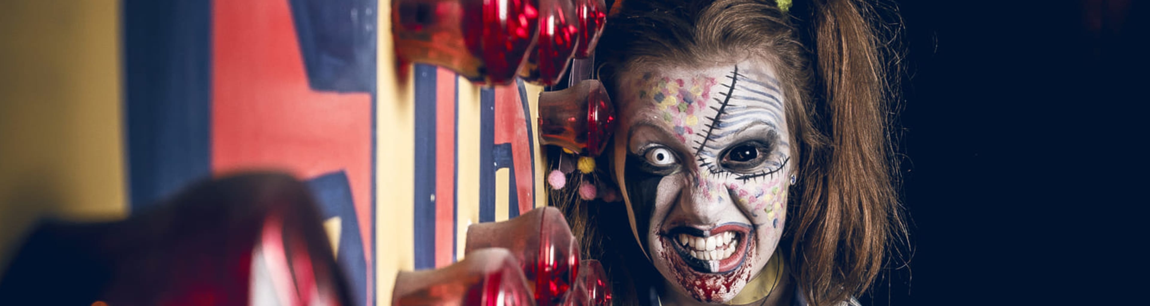 Frightening fairground attendant. Image credit: the London Bridge Experience