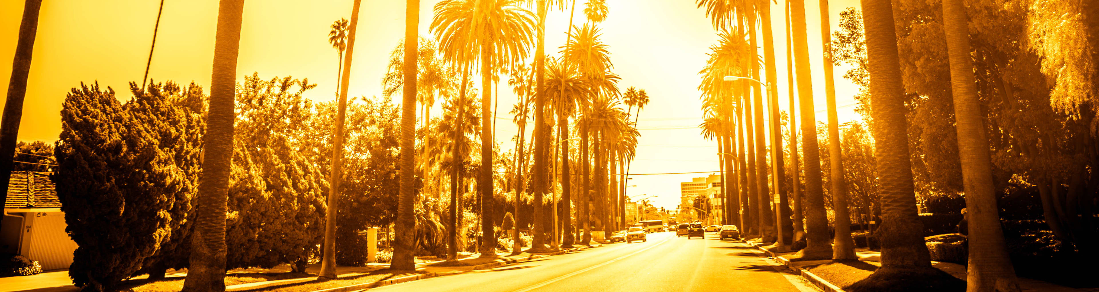 lever du soleil à los angeles