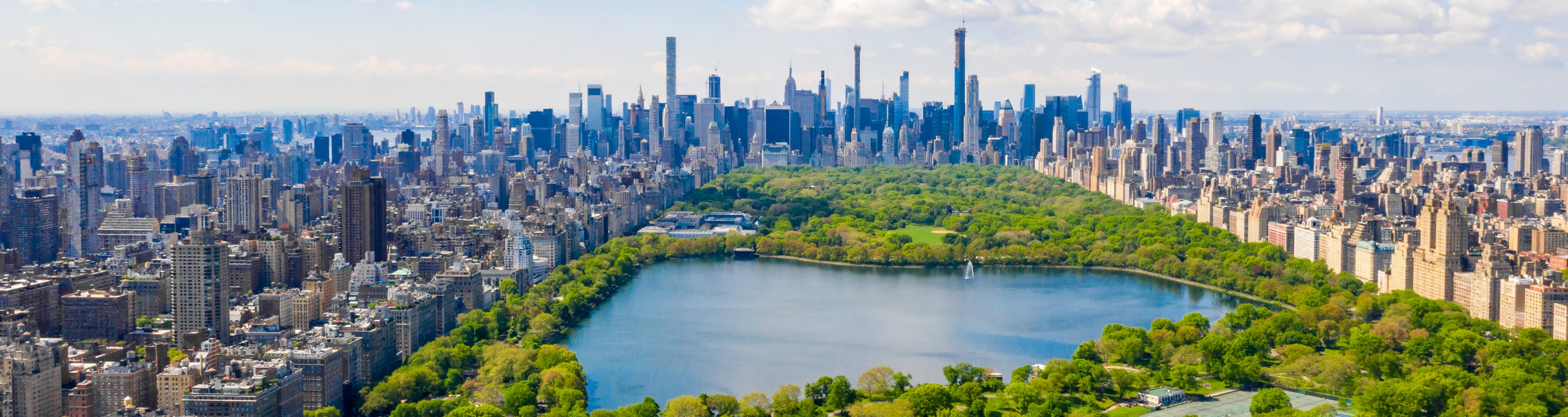 Ciel bleu sur Central Park