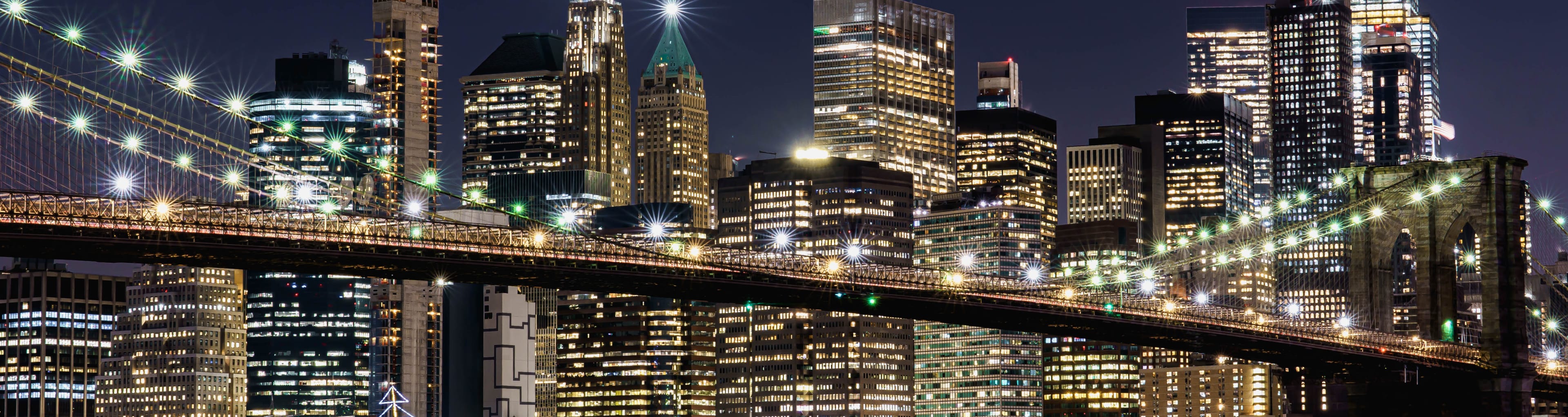 Manhattan, vue de nuit